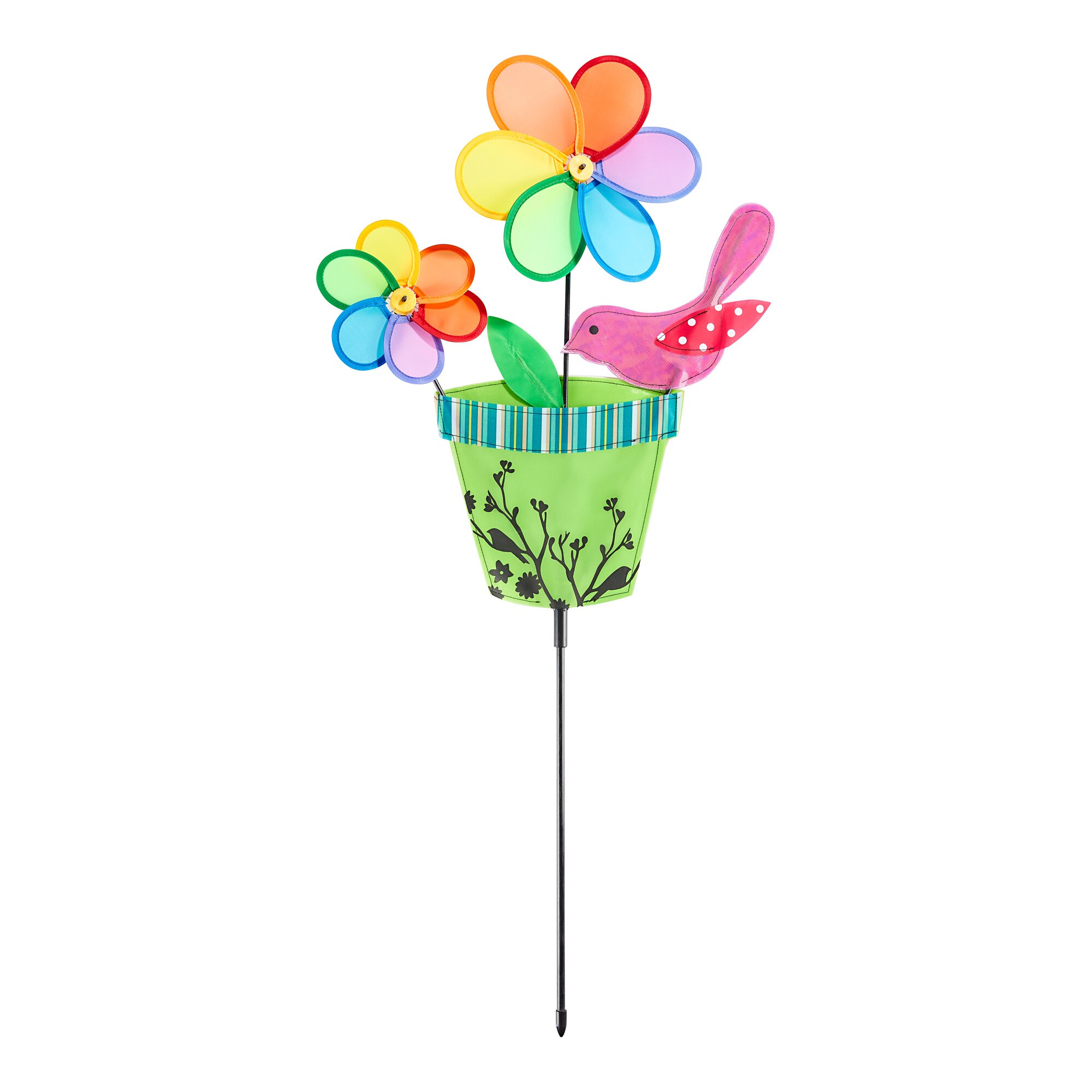 Windspiel Blumentopf