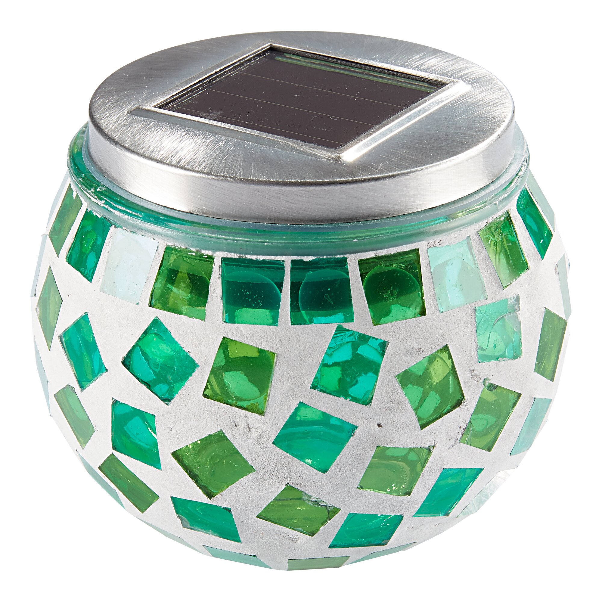 genialo® Solar-Mosaik-Licht, grün