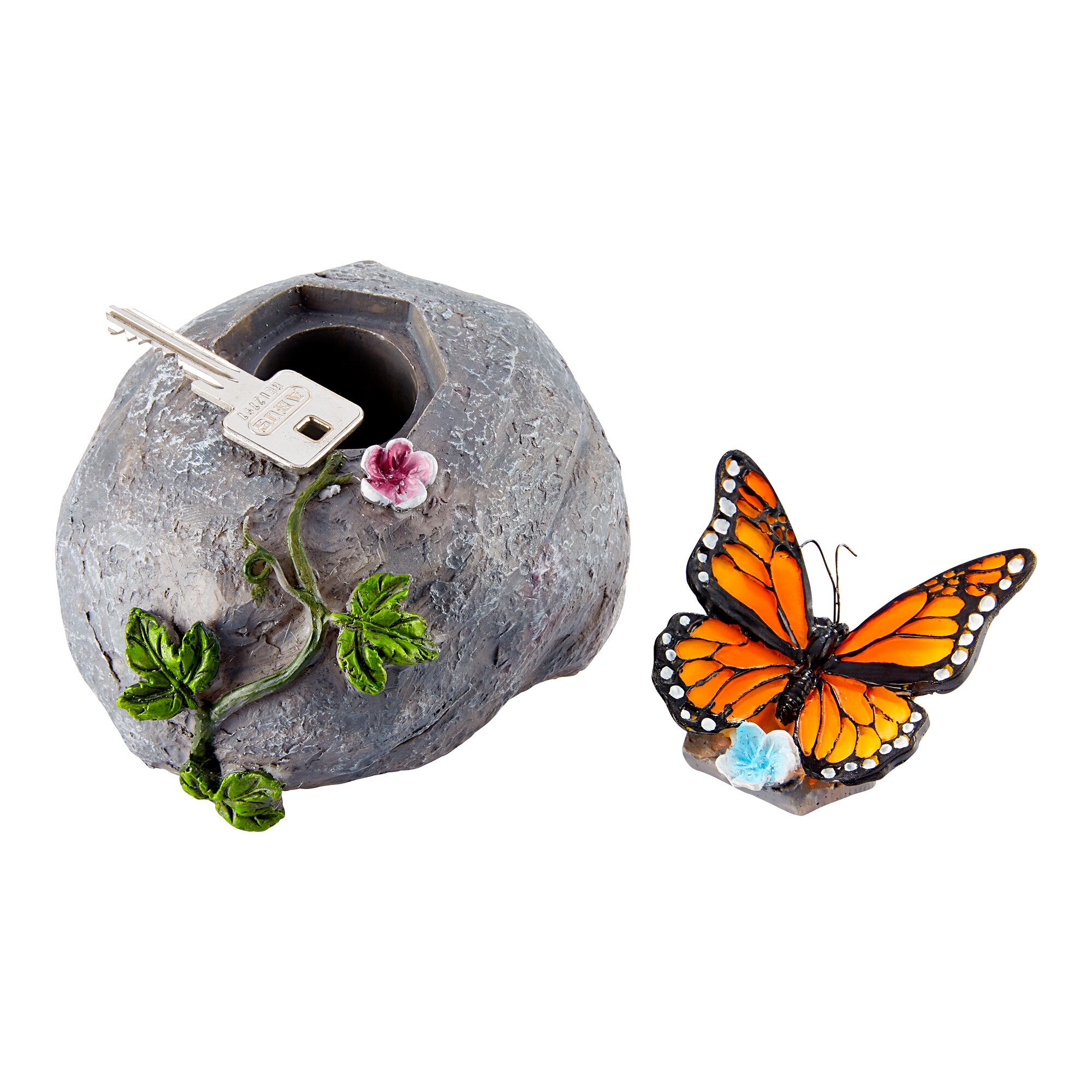 Schlüsselversteck Schmetterling