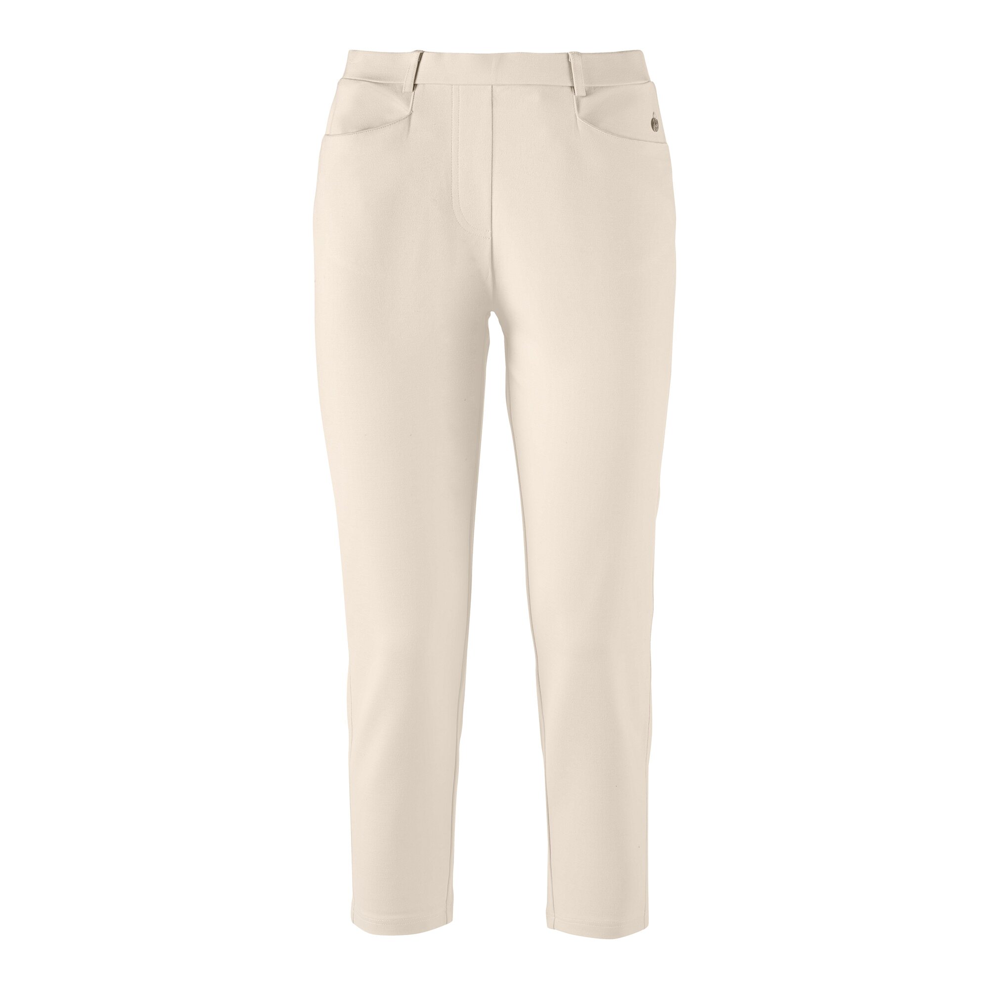 Bi-Stretch-Schlupfhose, Größe: 48, beige