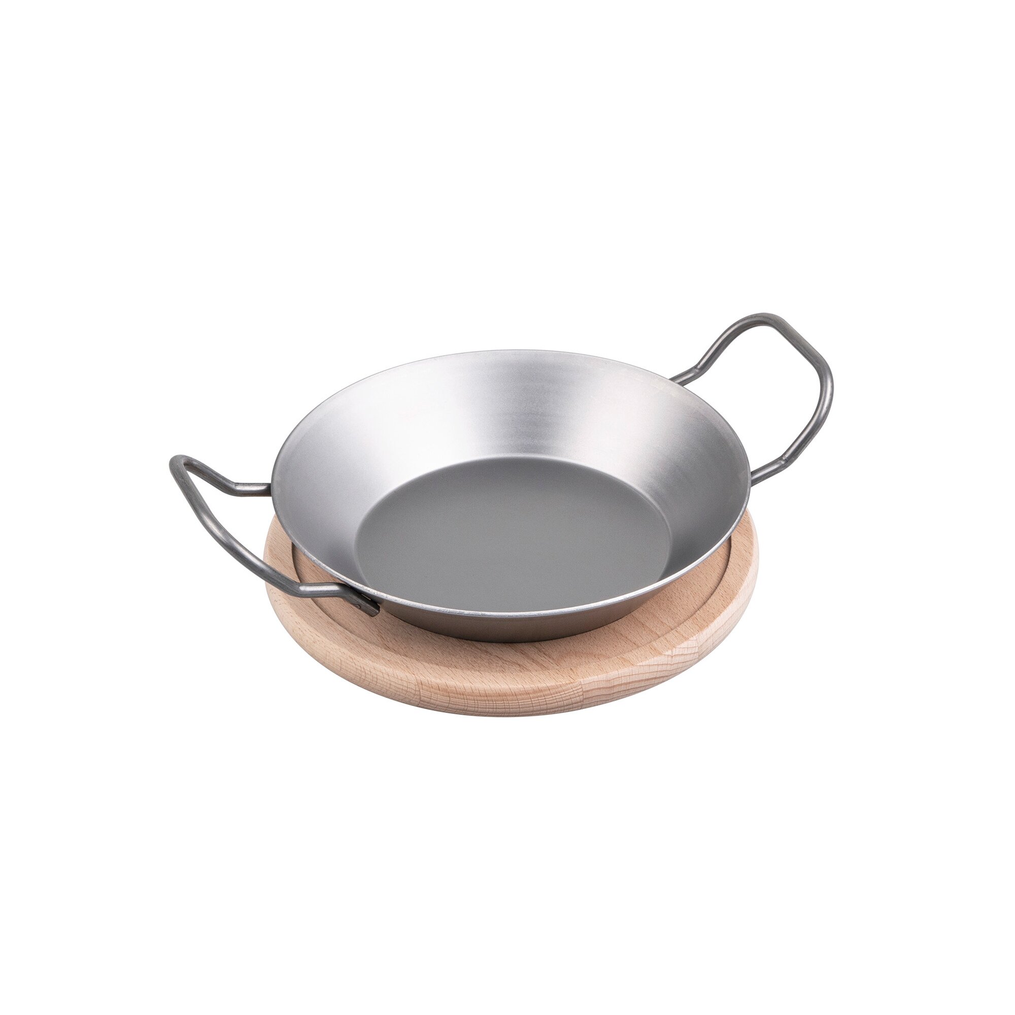 Poêle avec dessous-de-plat, 2 pièces