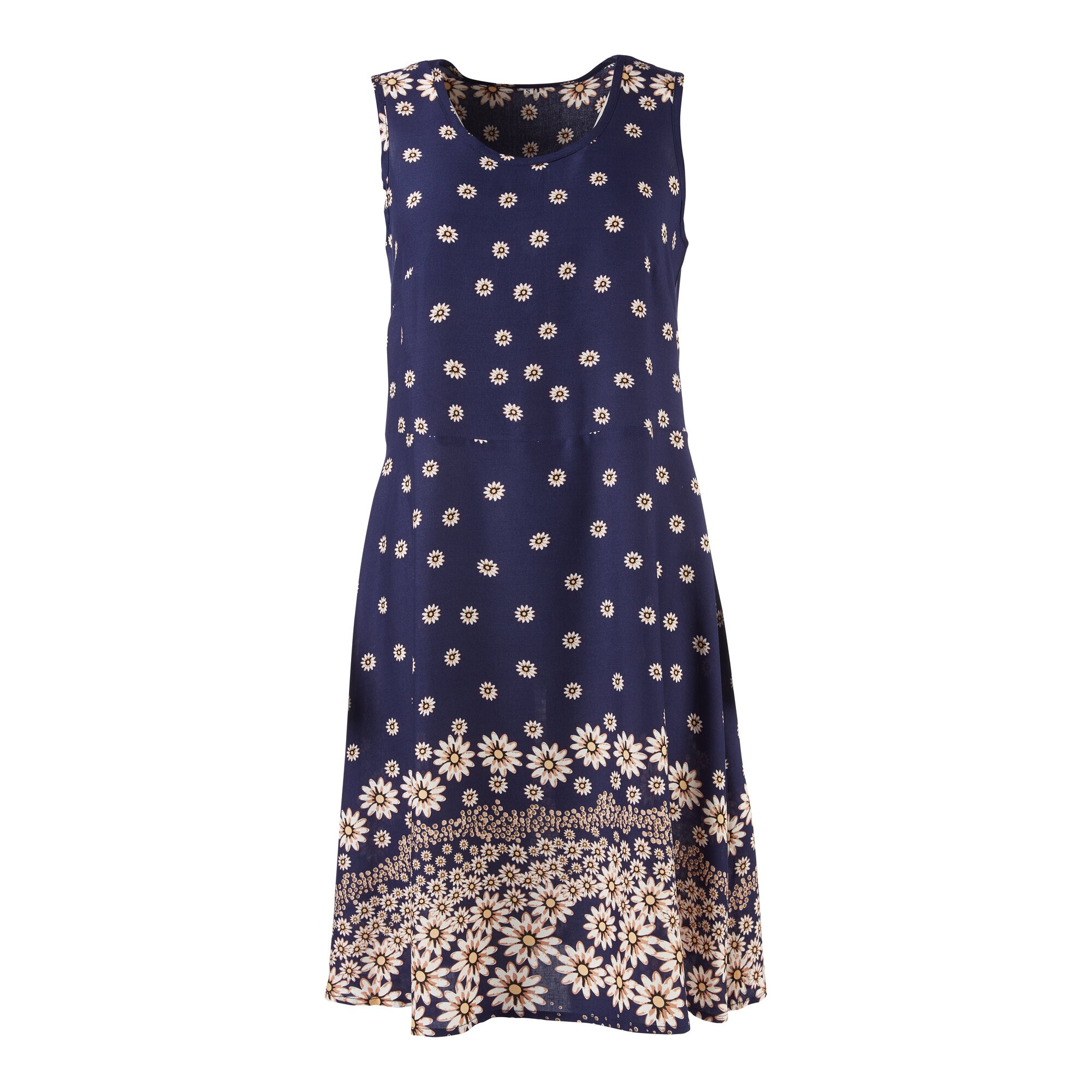 Robe fourreau Marguerites