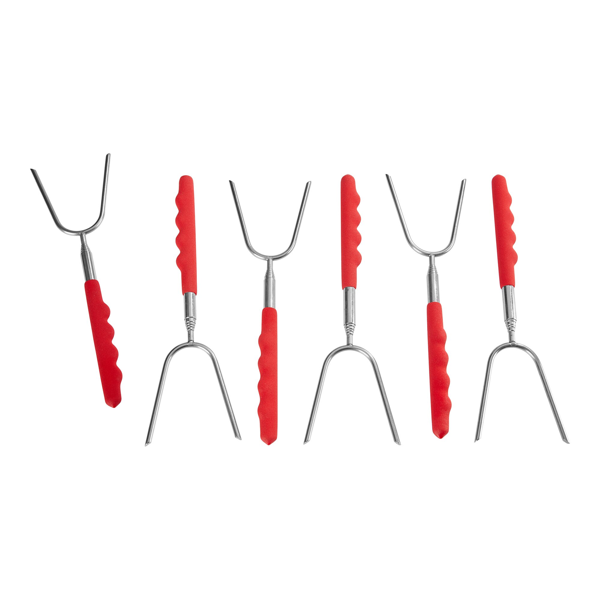 Fourchette extensible barbecue, 6 pièces