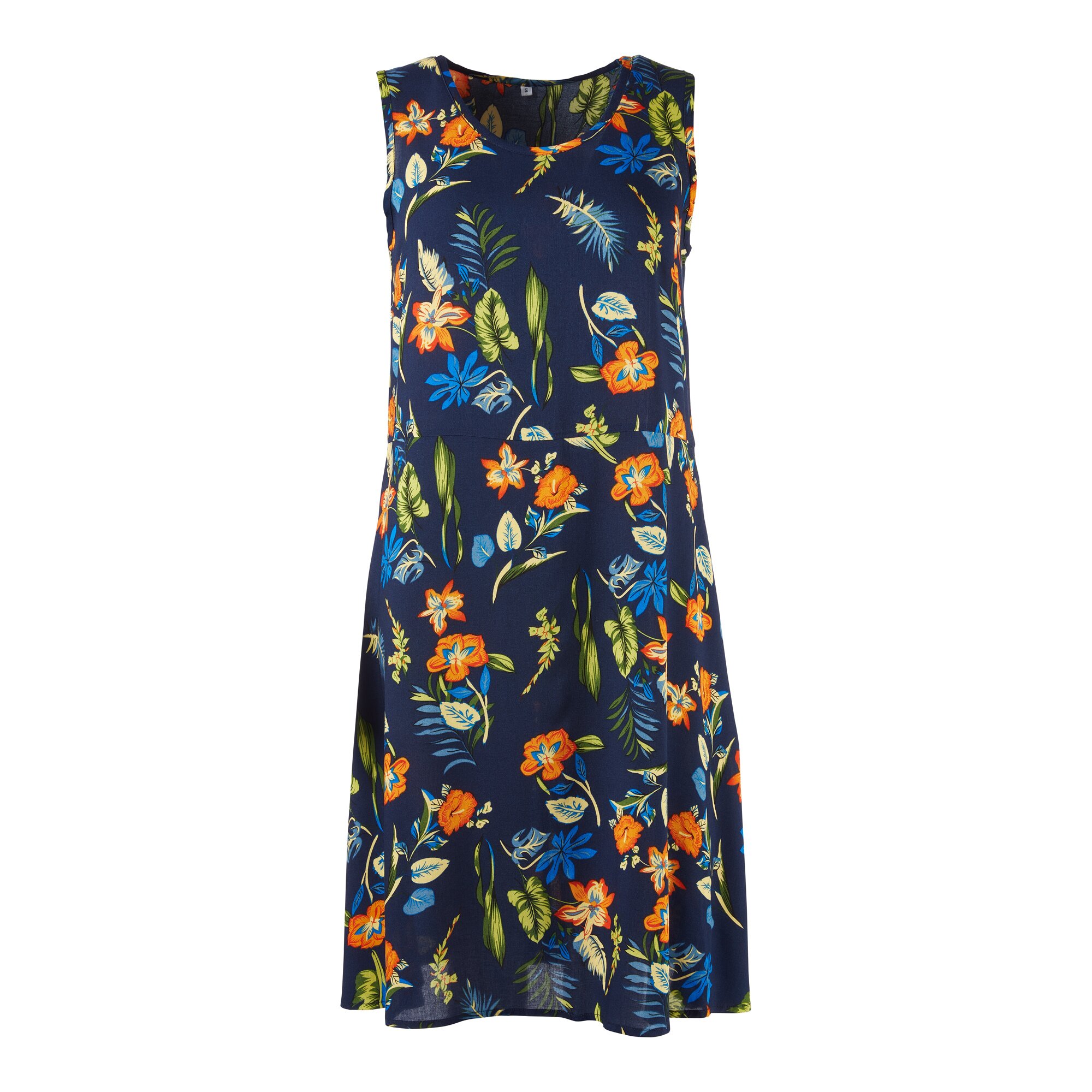Sommerkleid Blumen, Größe: XL