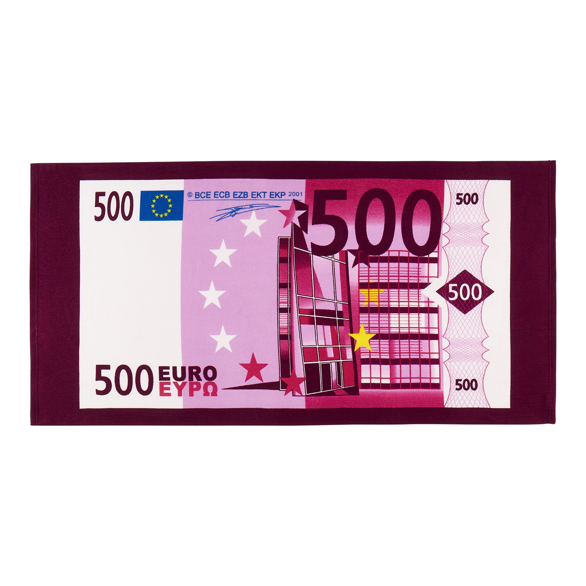 Serviette de bain « 500 Euro »