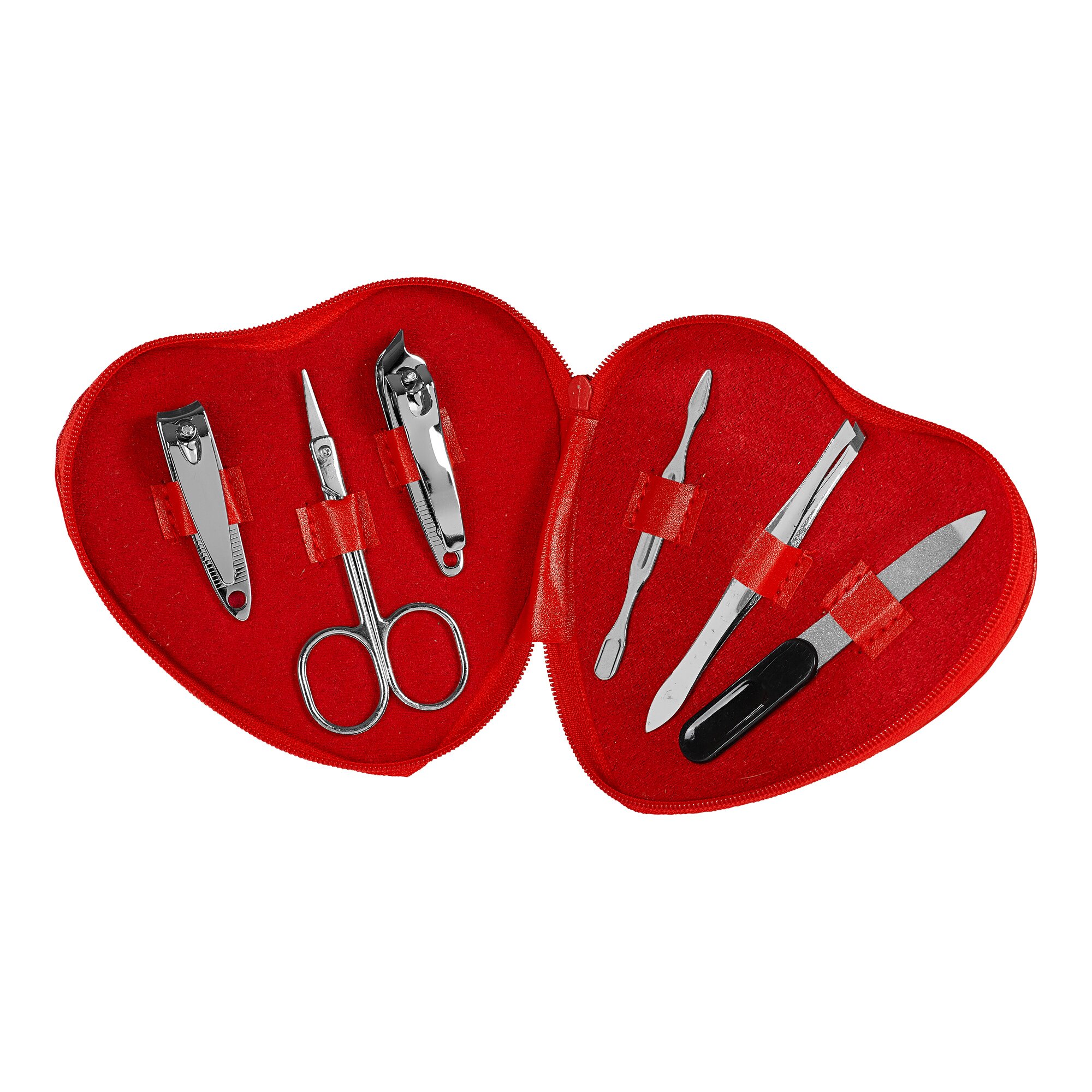 Maniküre-Set Herz, 7 Teile