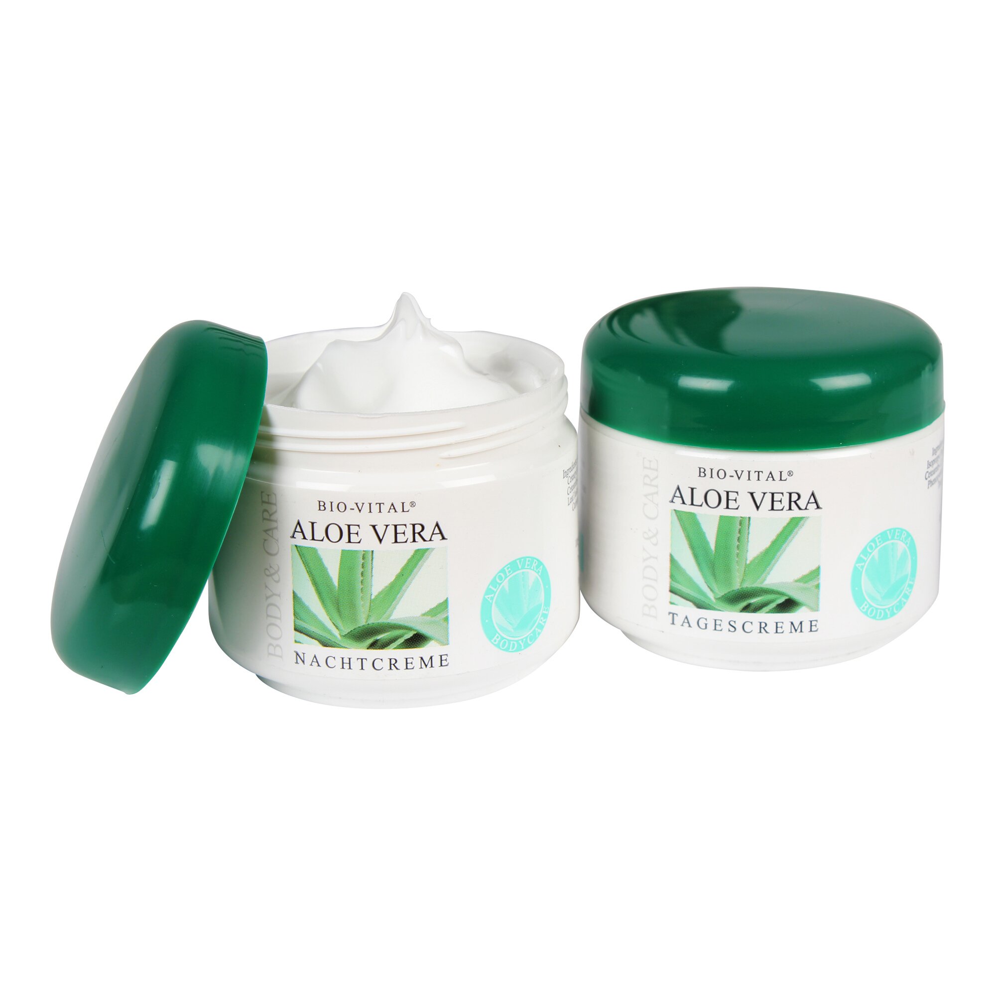 Tages- und Nachtcreme Aloe Vera, 2x 125ml