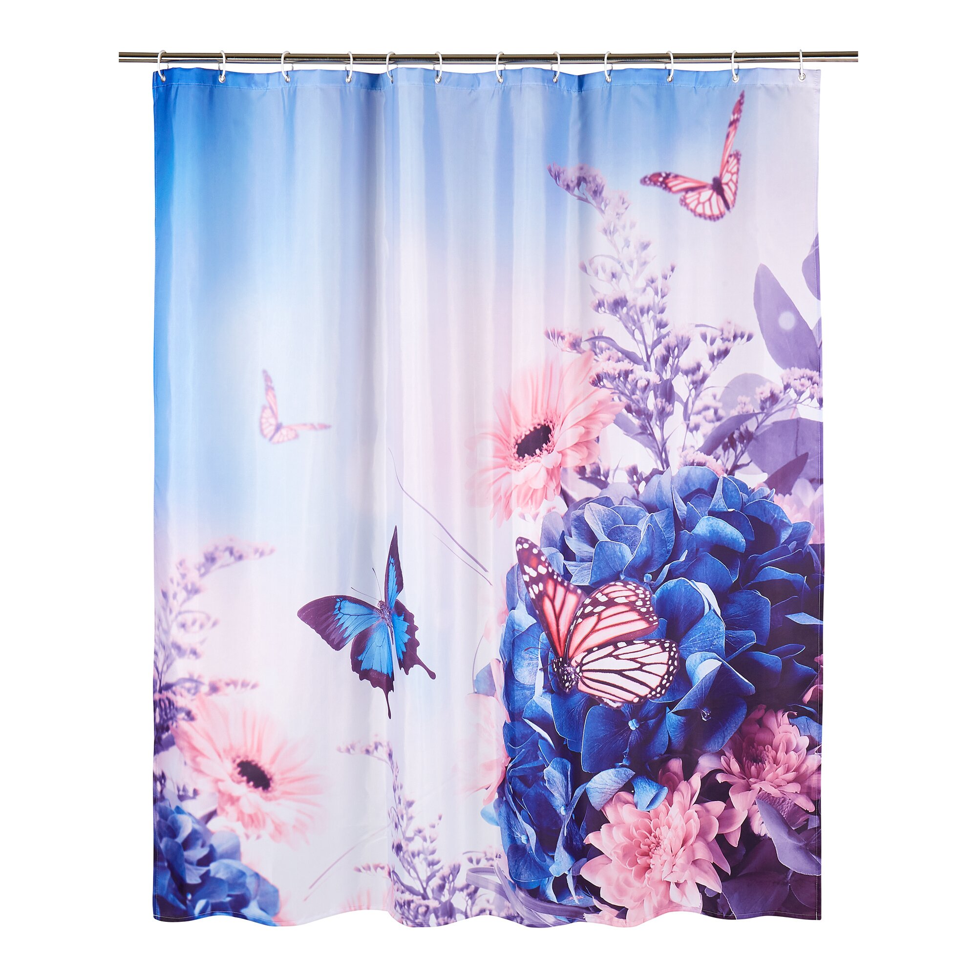 Rideau de douche Papillon