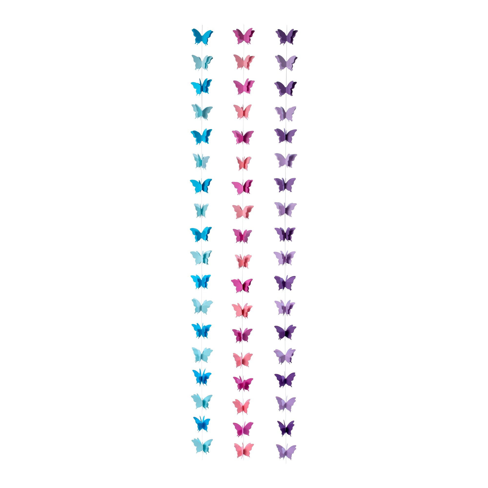 Guirlandes « Papillons », 3 pièces