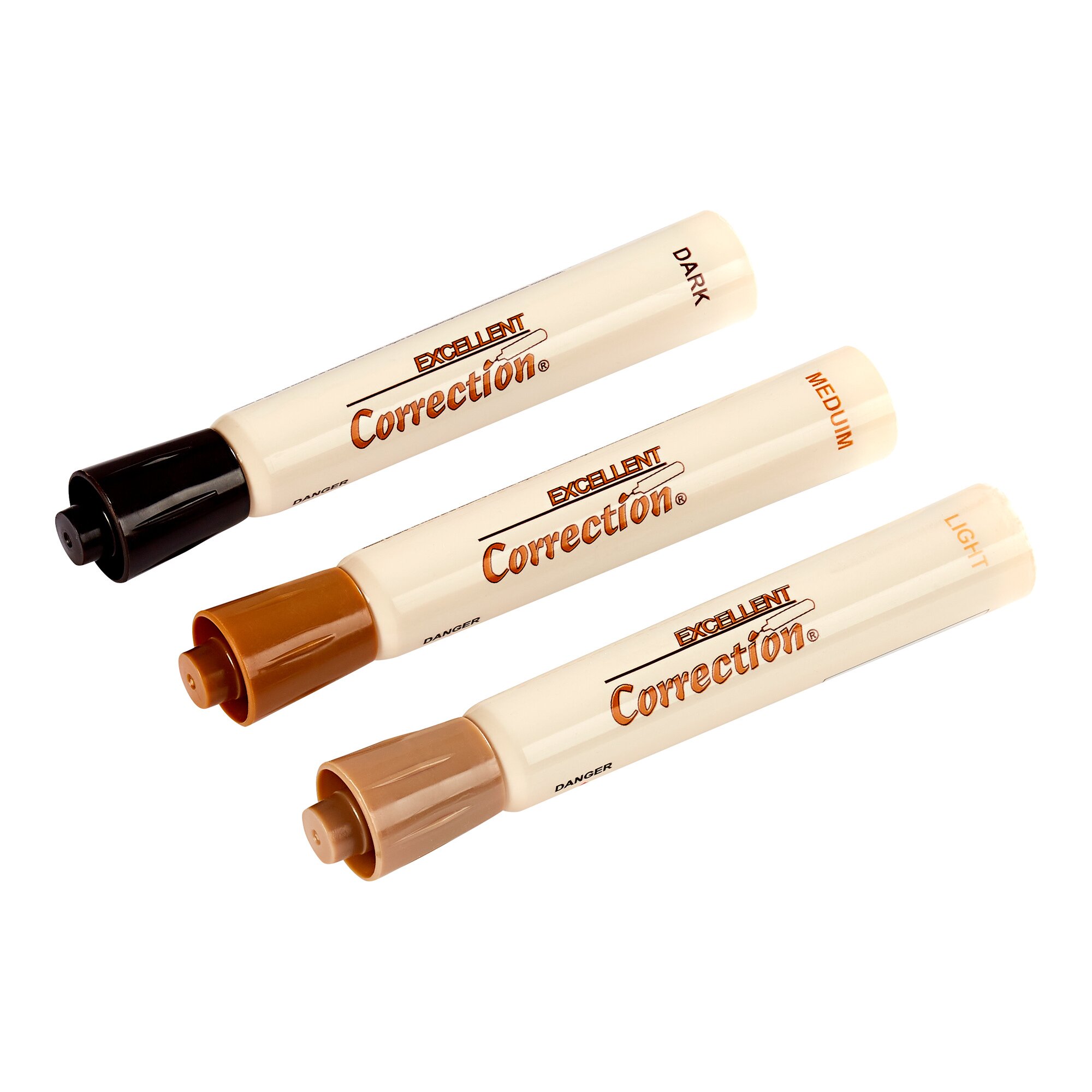 Stylos réparateurs pour meubles, 3 pièces