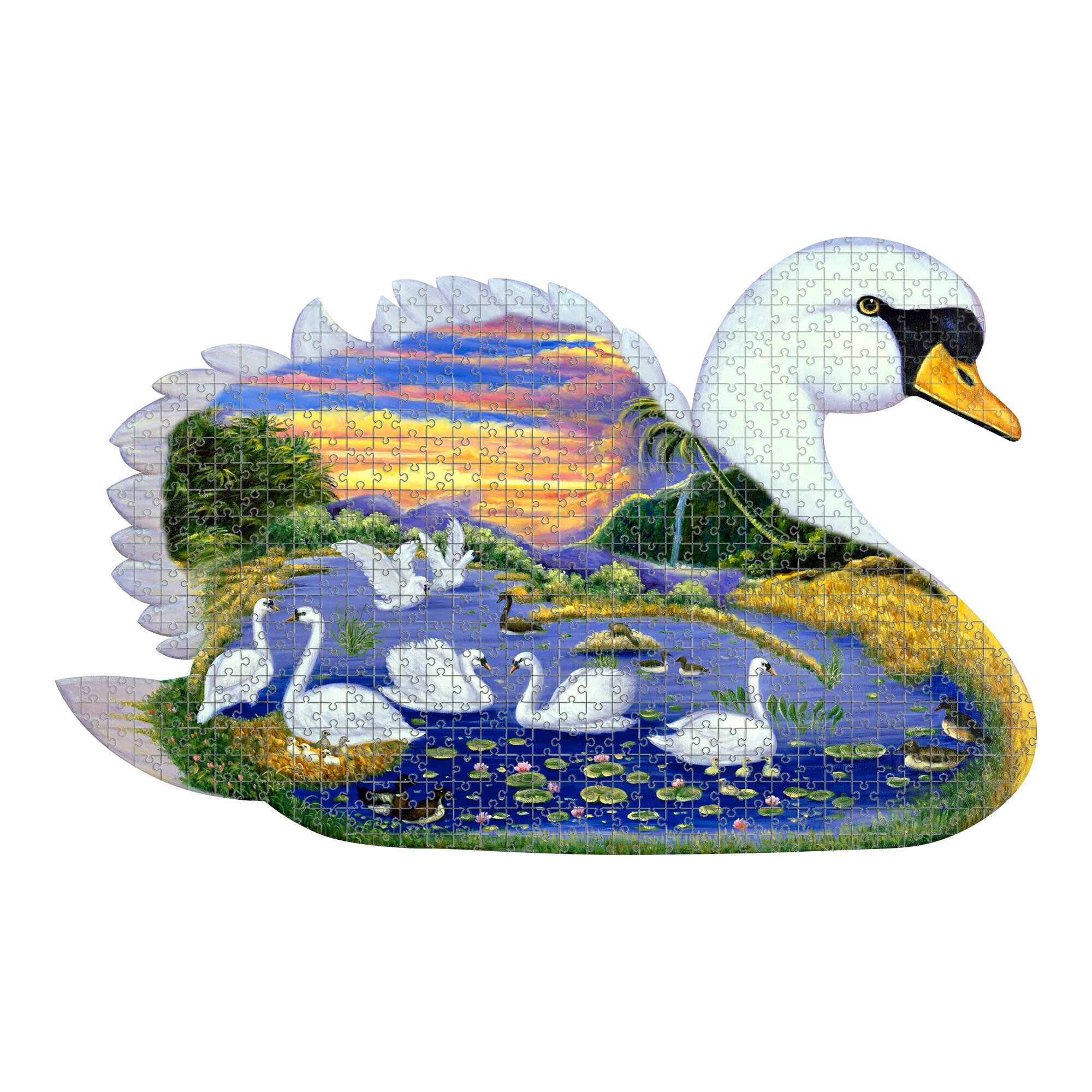 Puzzle Schwan, 1000 Teile
