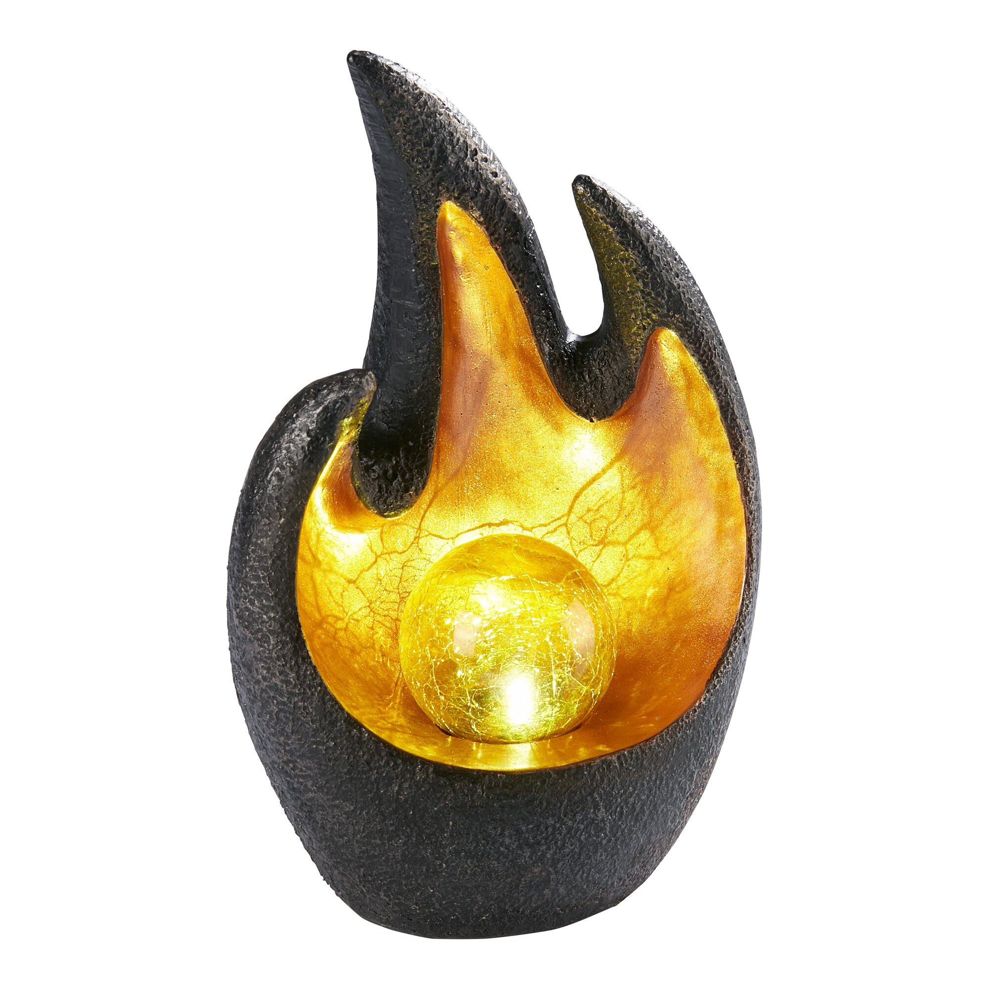 Solar-Leuchte Feuerstelle