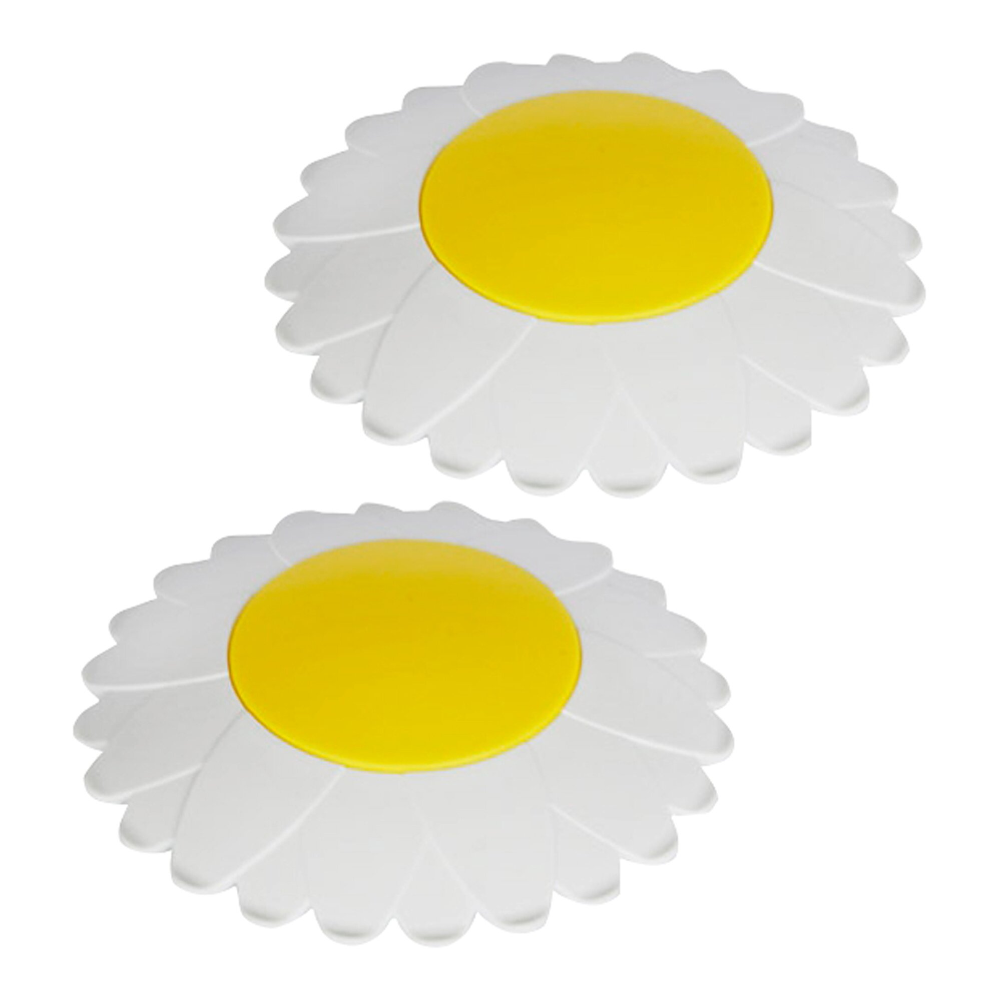Glasabdeckung Blume, 2 Stück