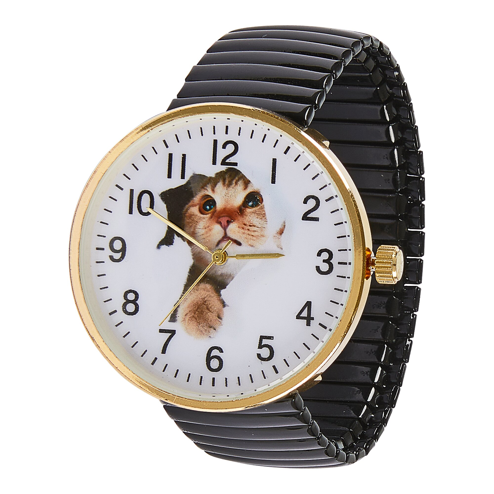 Stretch-Armbanduhr Neugier