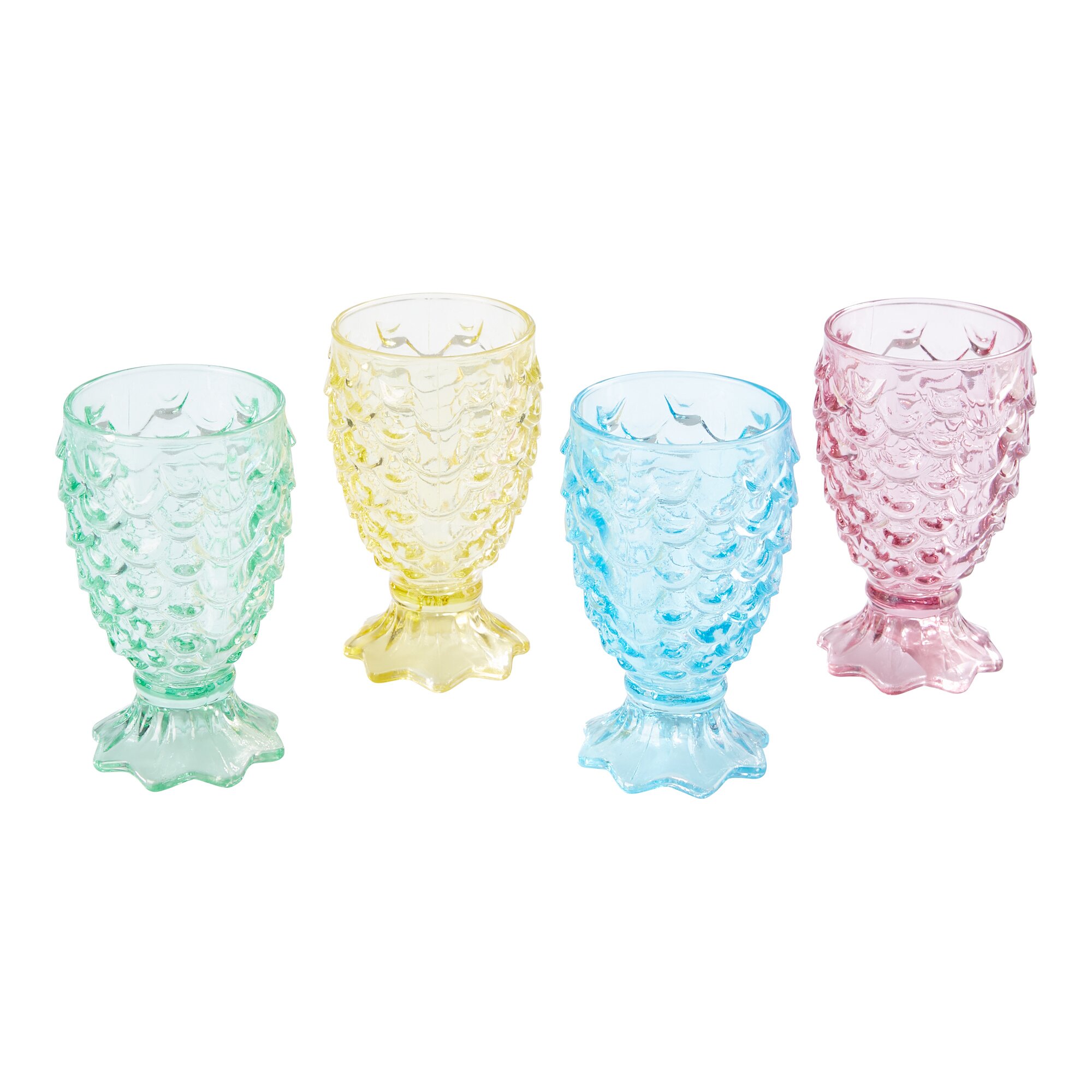 Eisbecher-Set Meerjungfrau, 4 Stück