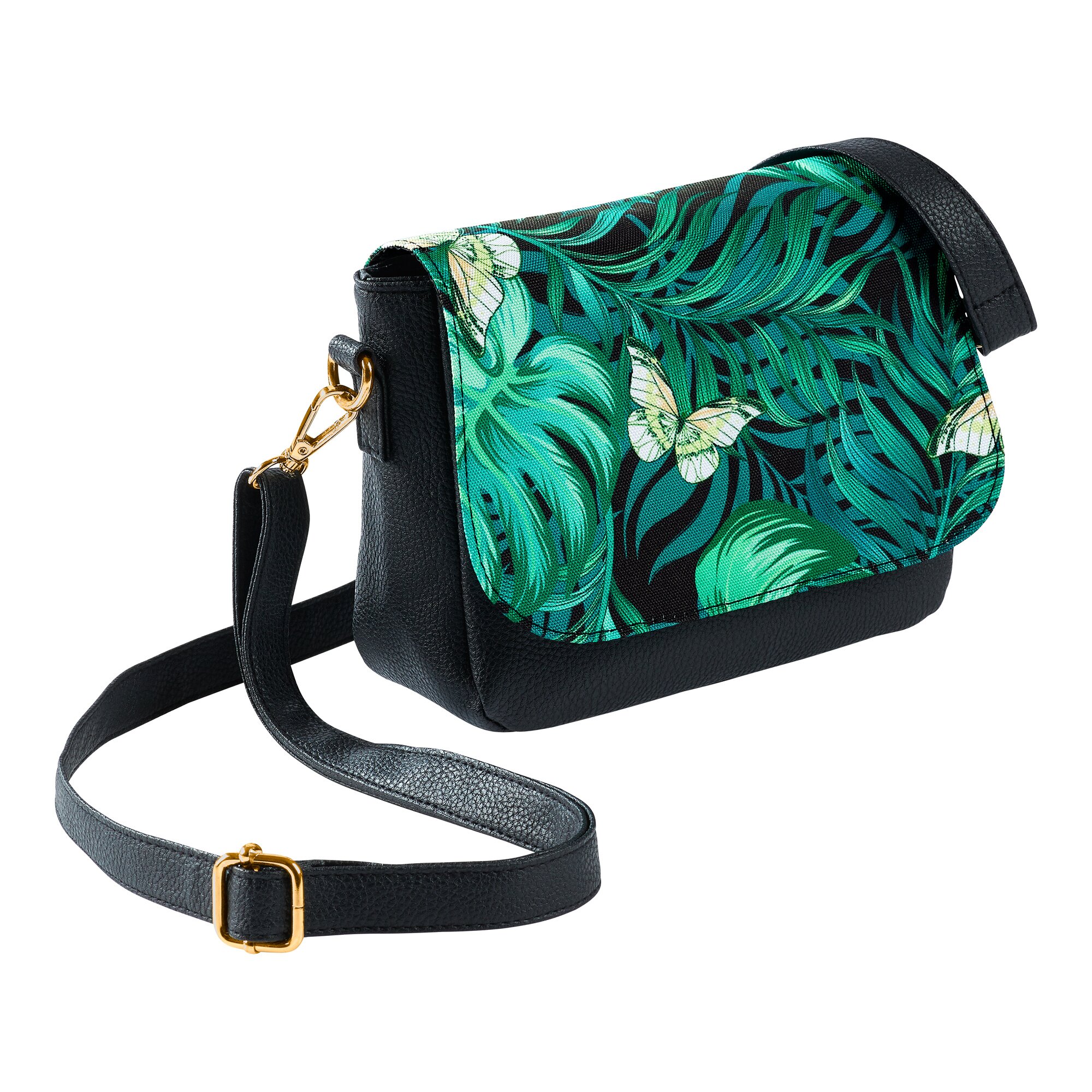 Tasche mit Wechselfront im Dschungeldesign
