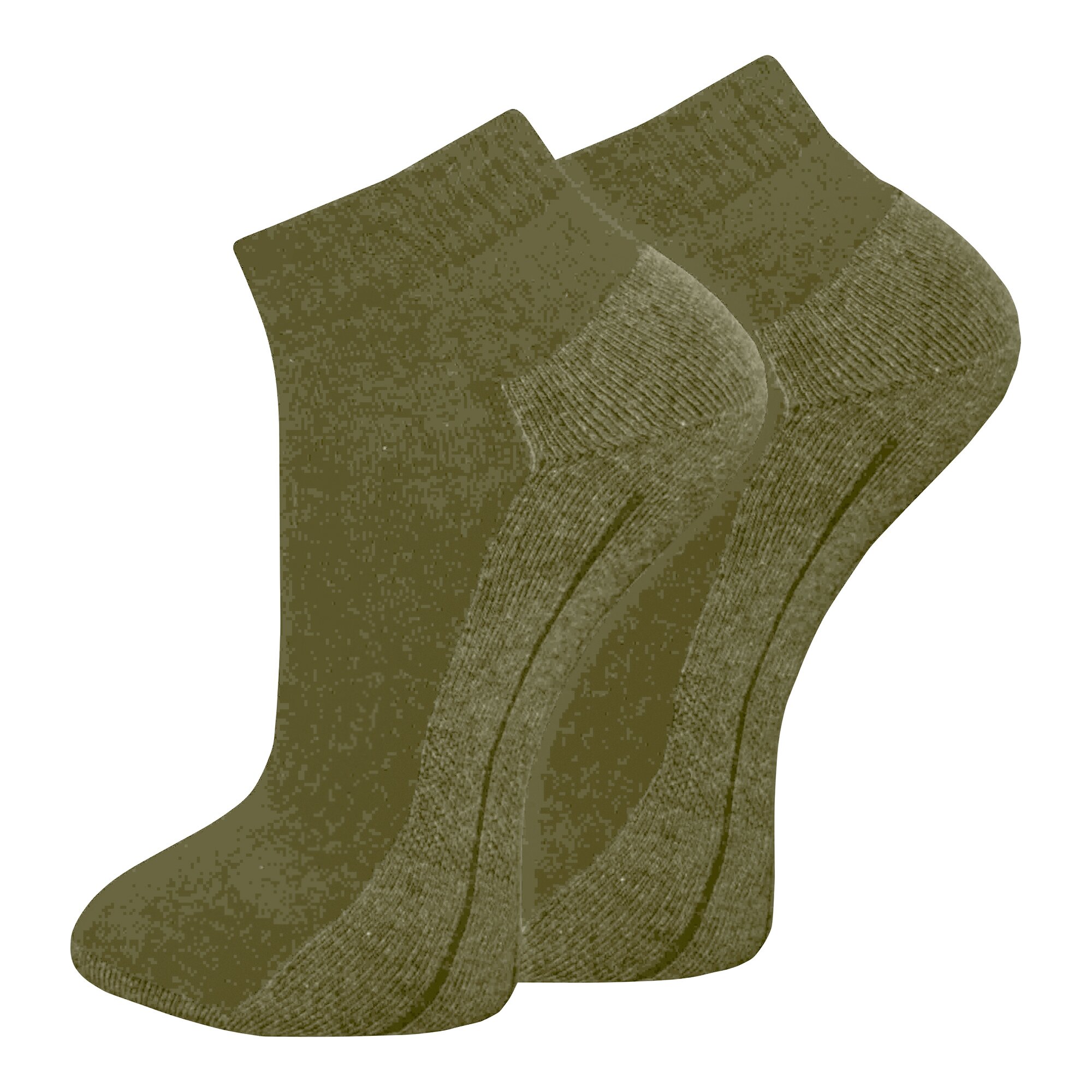 Aktiv-Sneaker-Socken, 2 Paar, Größe: 43