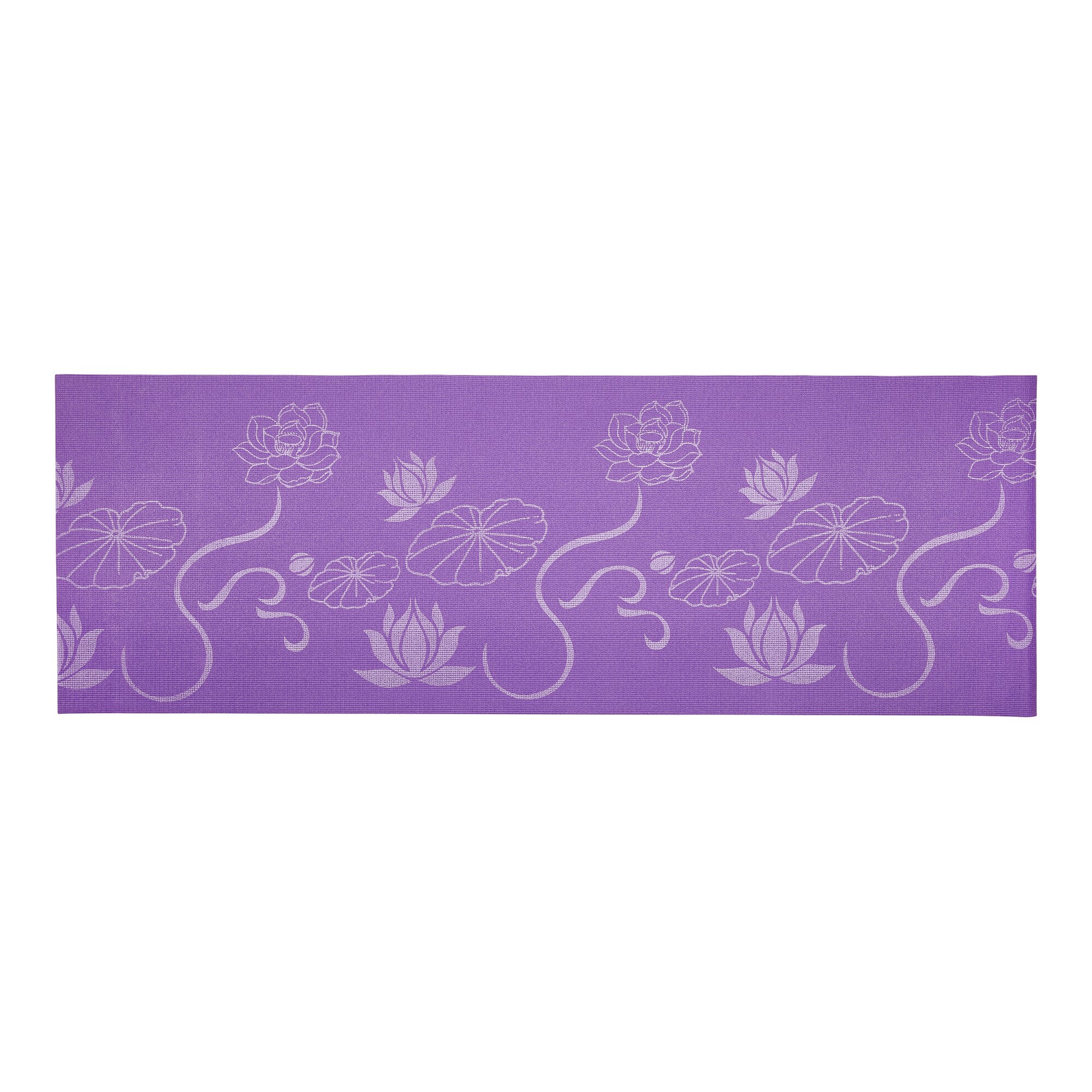 Yoga-Matte Lotusblüte