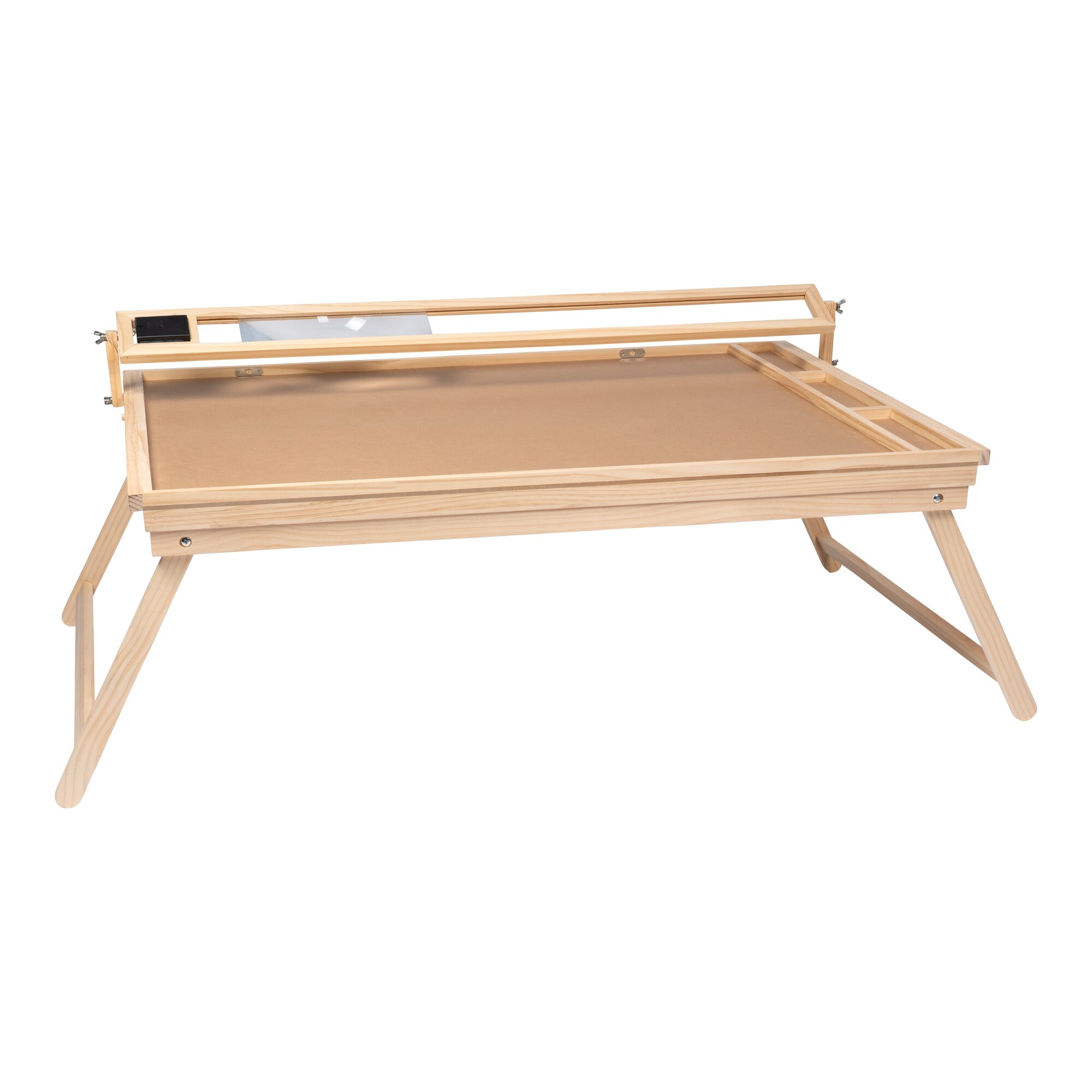 Image of Puzzletisch "Premium" mit LED-Licht, 4 Schubladen, Lupe, Beinen, klappbar, für 500 Teile