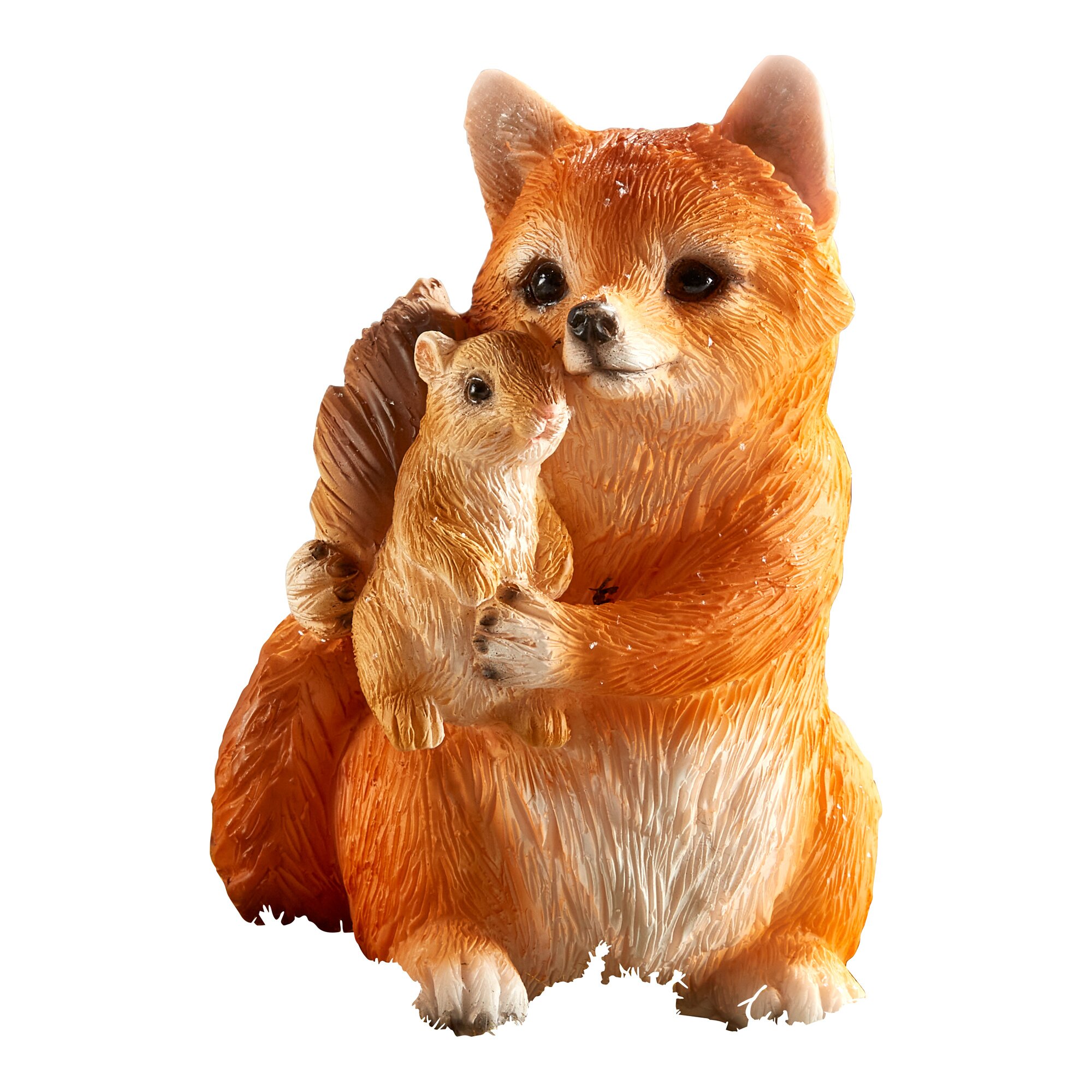 Renard et écureuil
