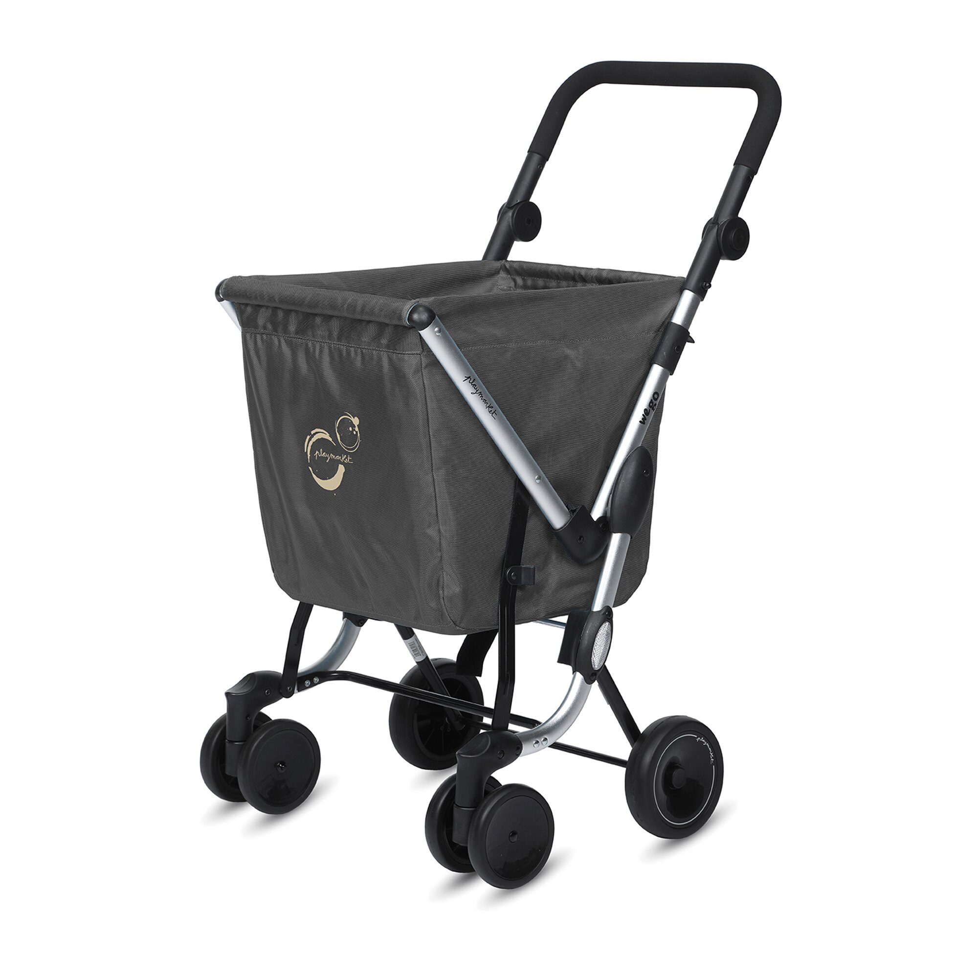 Einkaufstrolley We Go Basic, grau