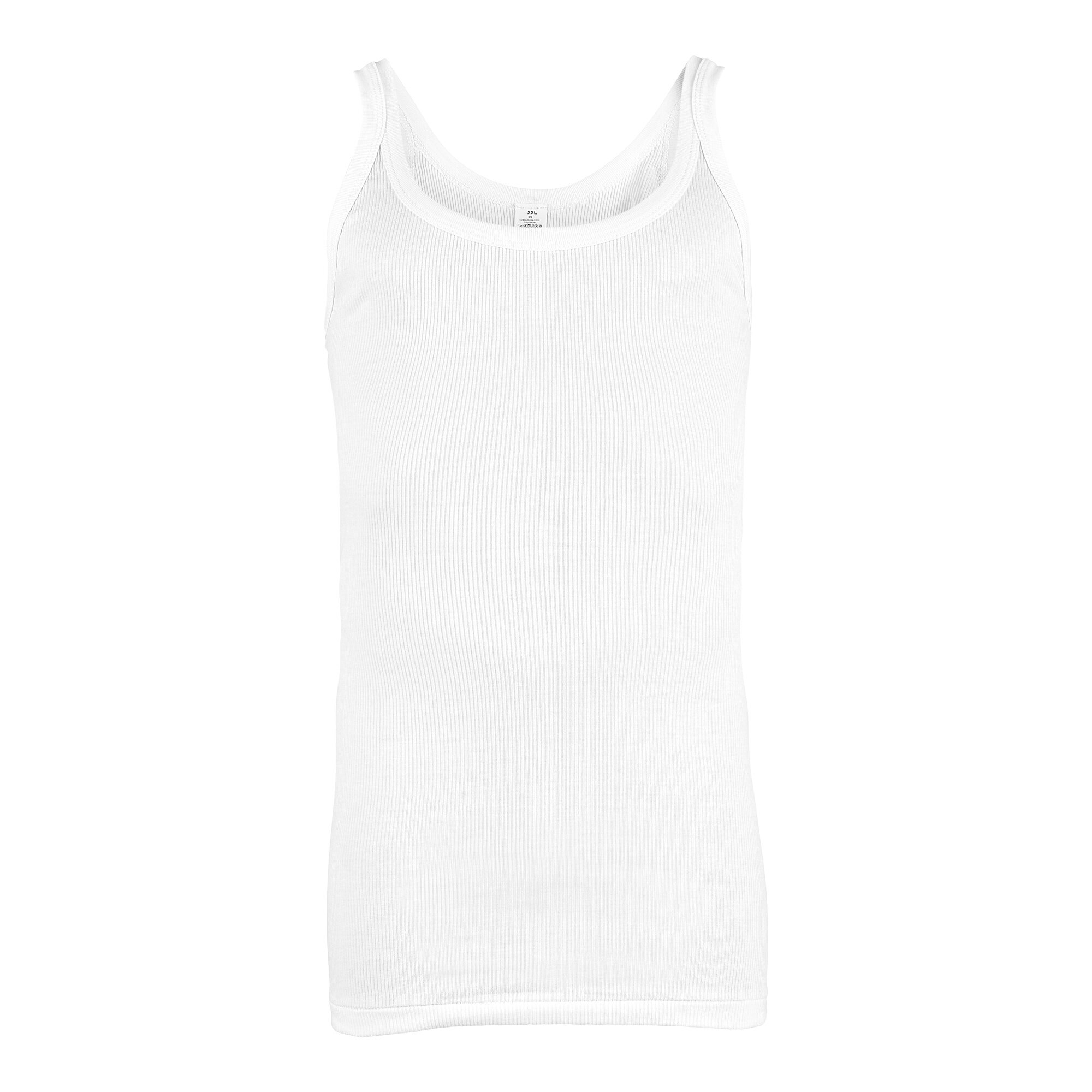 Maillot de corps hommes, côtelé