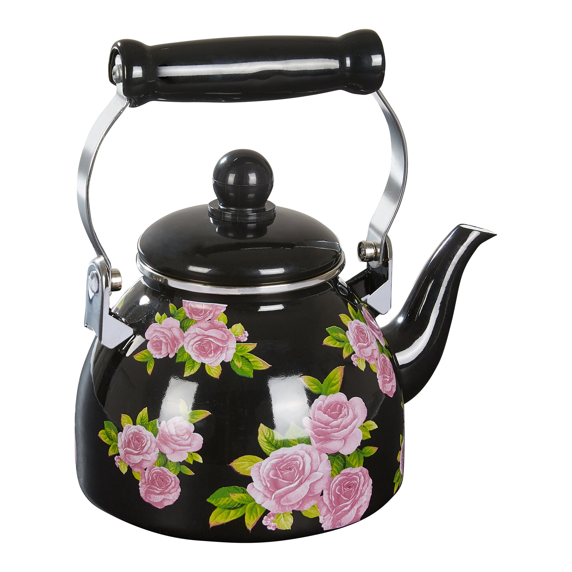 Bouilloire Black rose