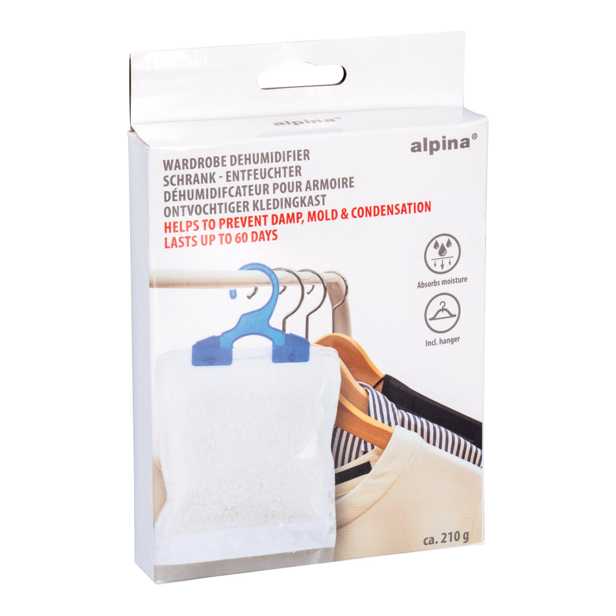 Alpina Kleiderschrank-Entfeuchter