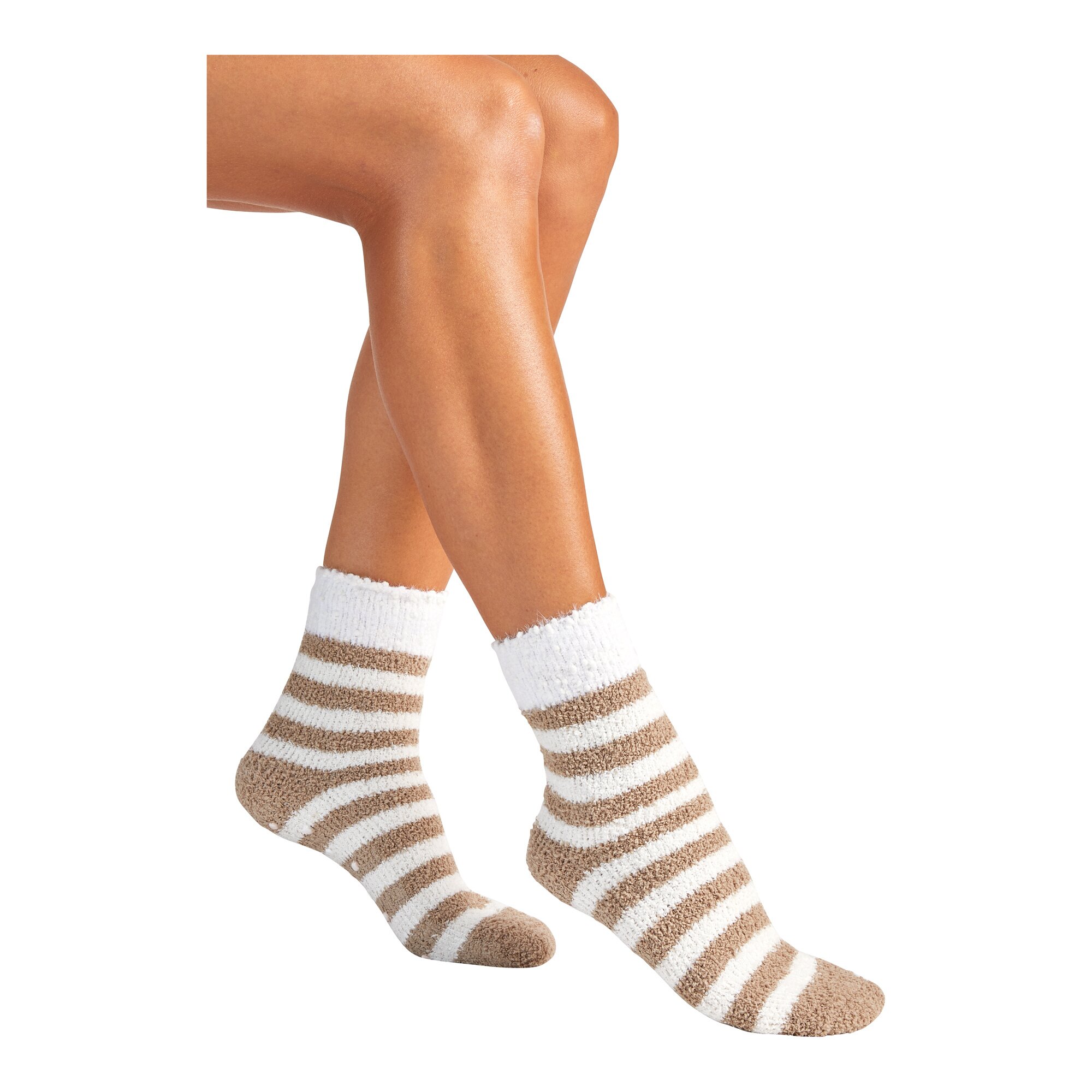 Chaussettes douillettes ABS « Rayures »