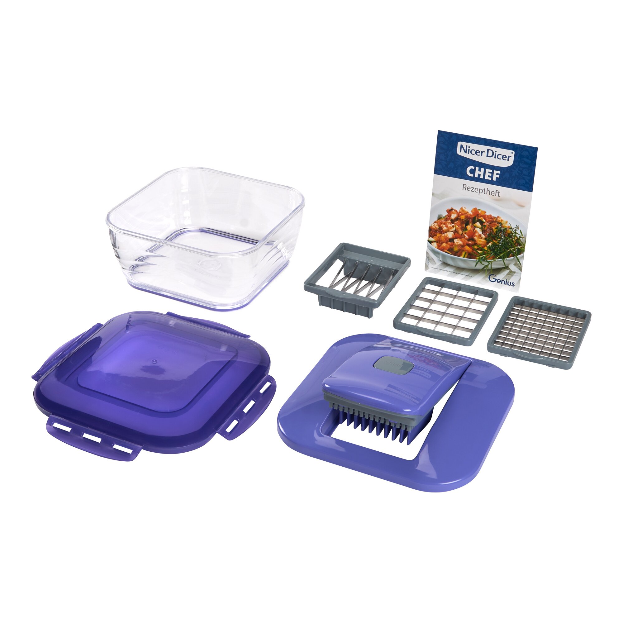 Gemüseschneider "Nicer Dicer Chef", 9-teilig