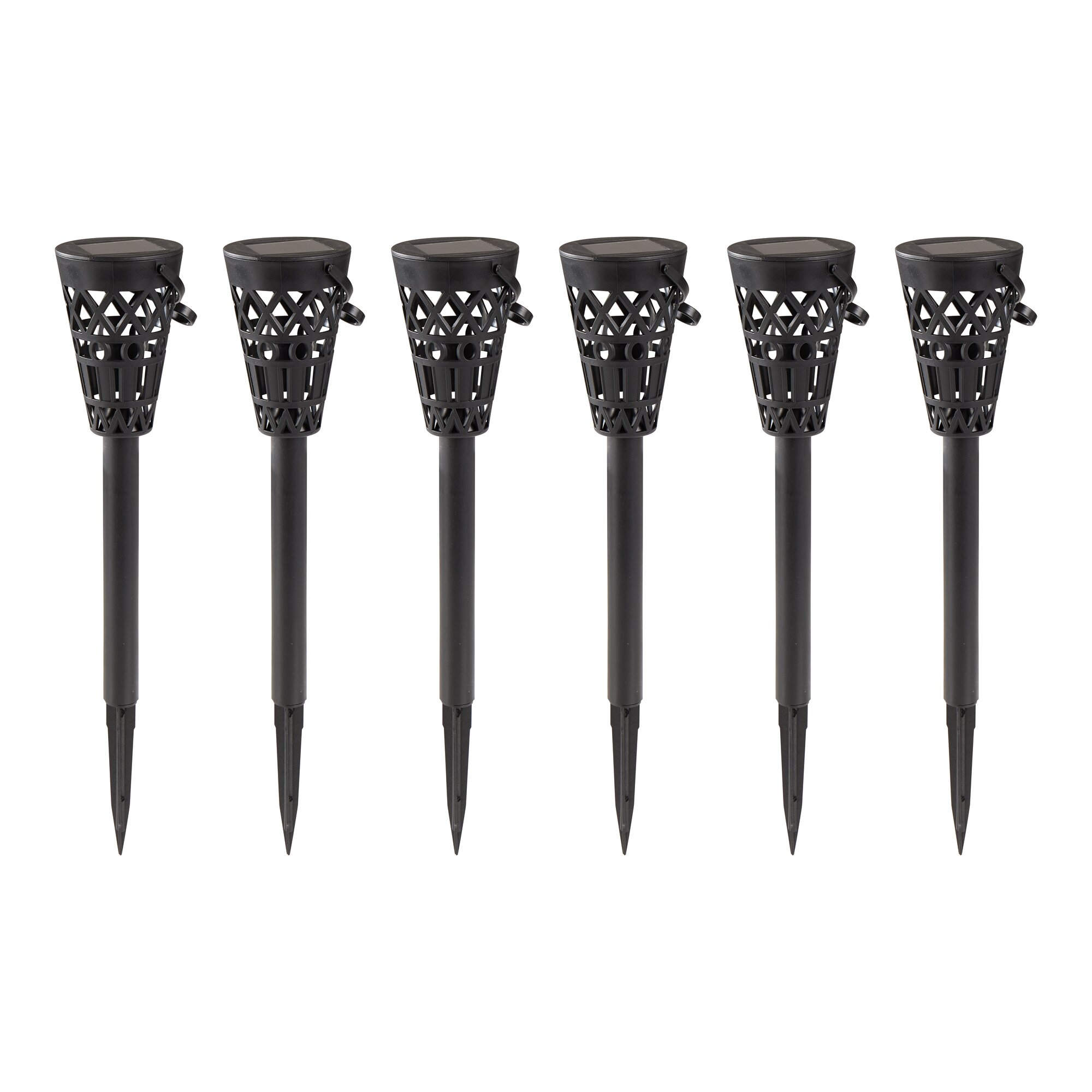 Solar-Schattenlampe "3 in 1", 6 Stück