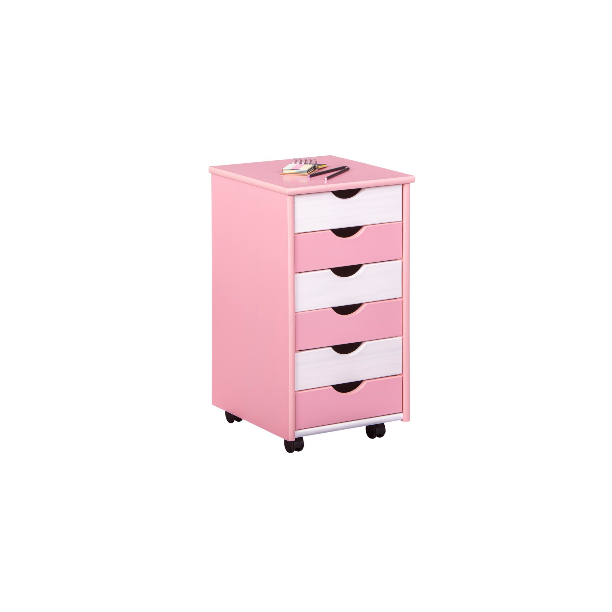 Meuble de rangement à roulettes