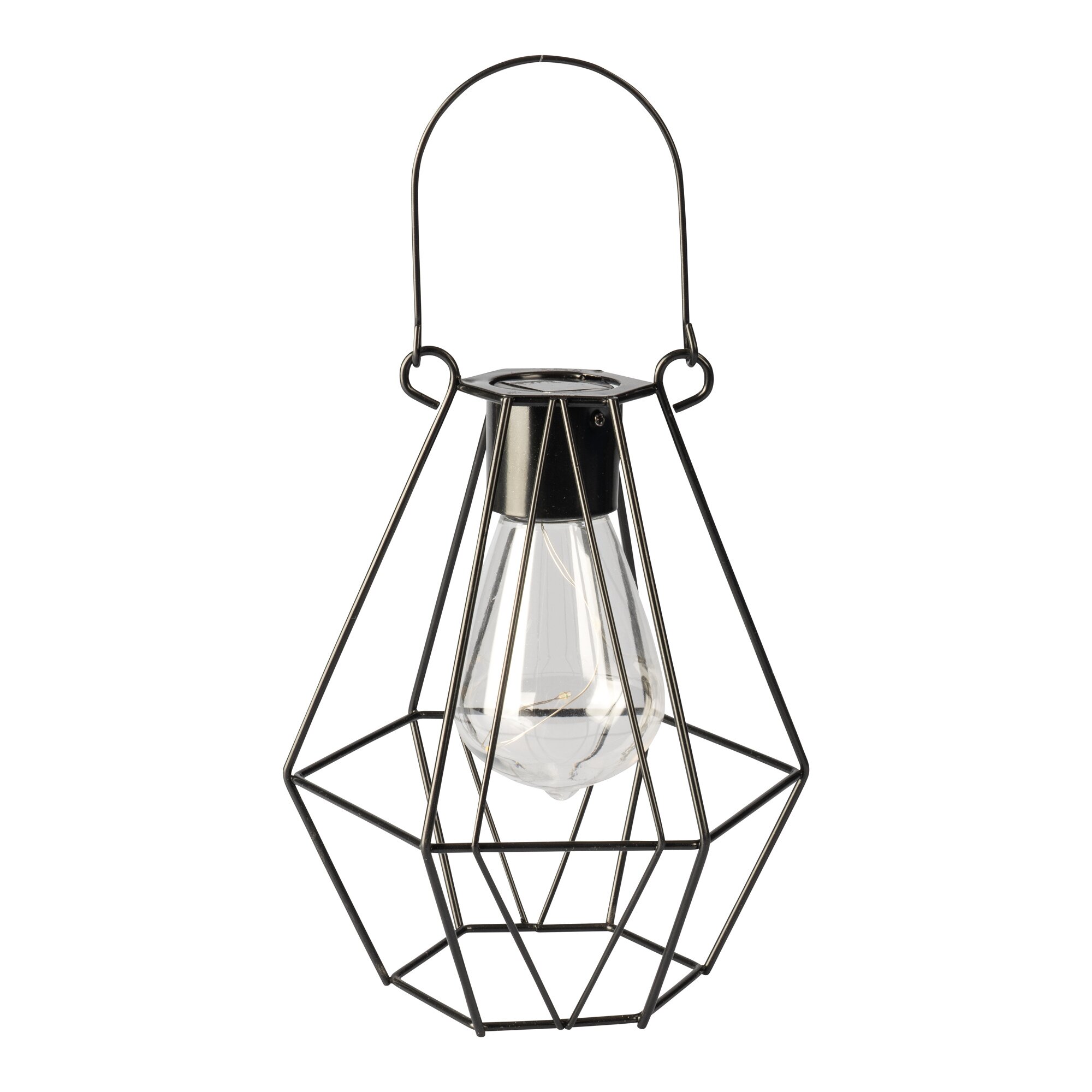 Solar-LED-Dekoleuchte „Eckig“