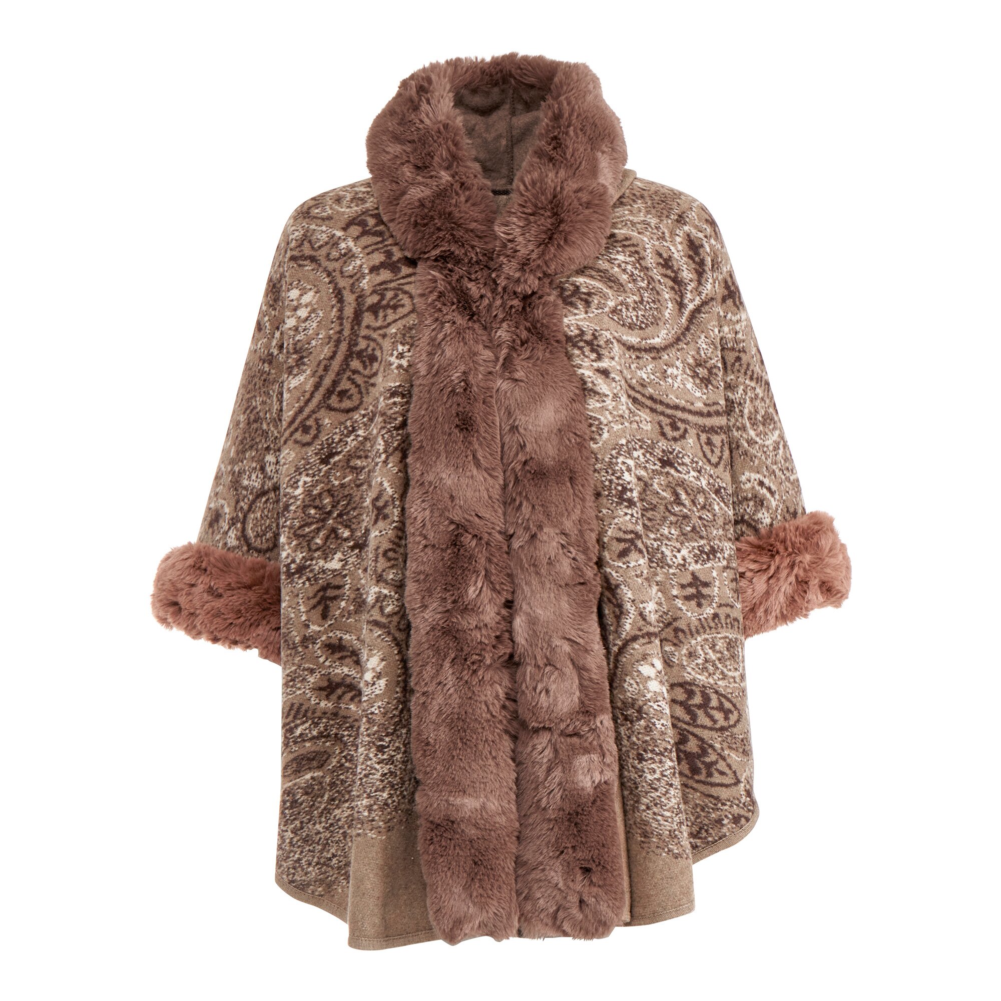 Image of ﻿Kuschel-Poncho „Katharina“