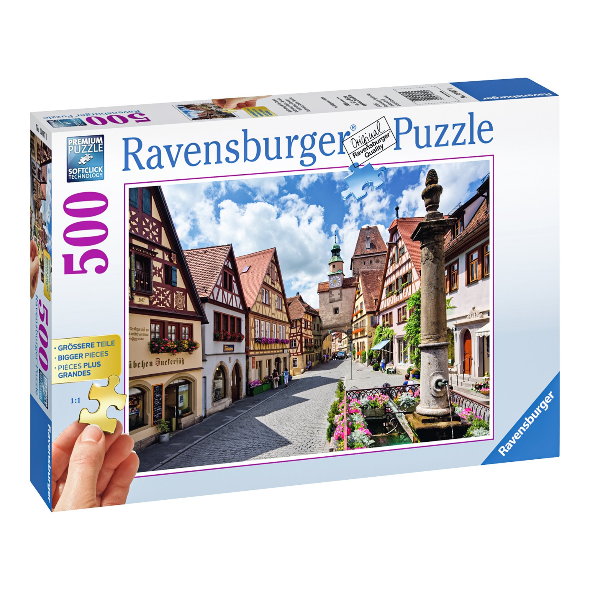 Puzzle à pièces XXL, 500 pièces