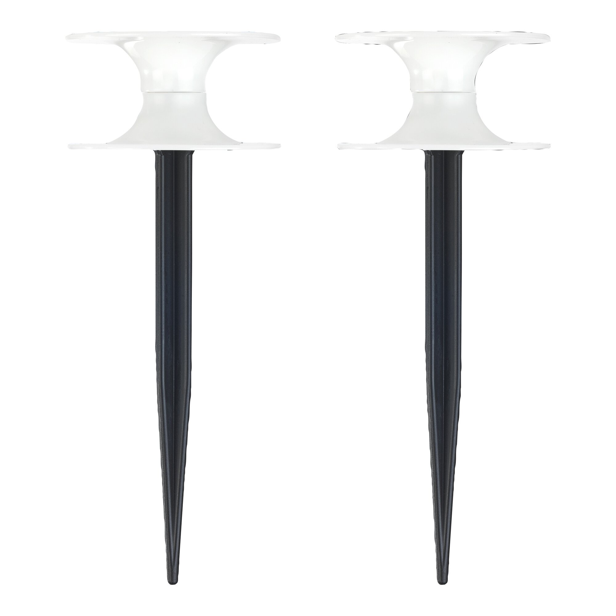 Guides-tuyaux fluorescents, 2 pièces