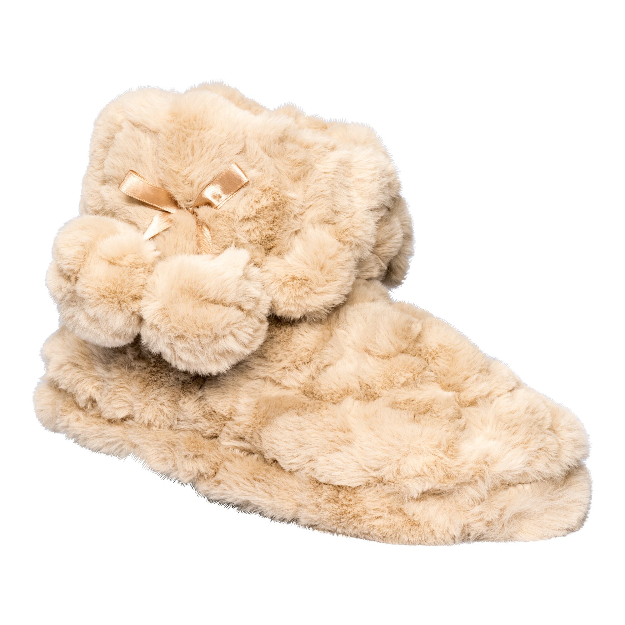 Chaussons douillets «Pompon»