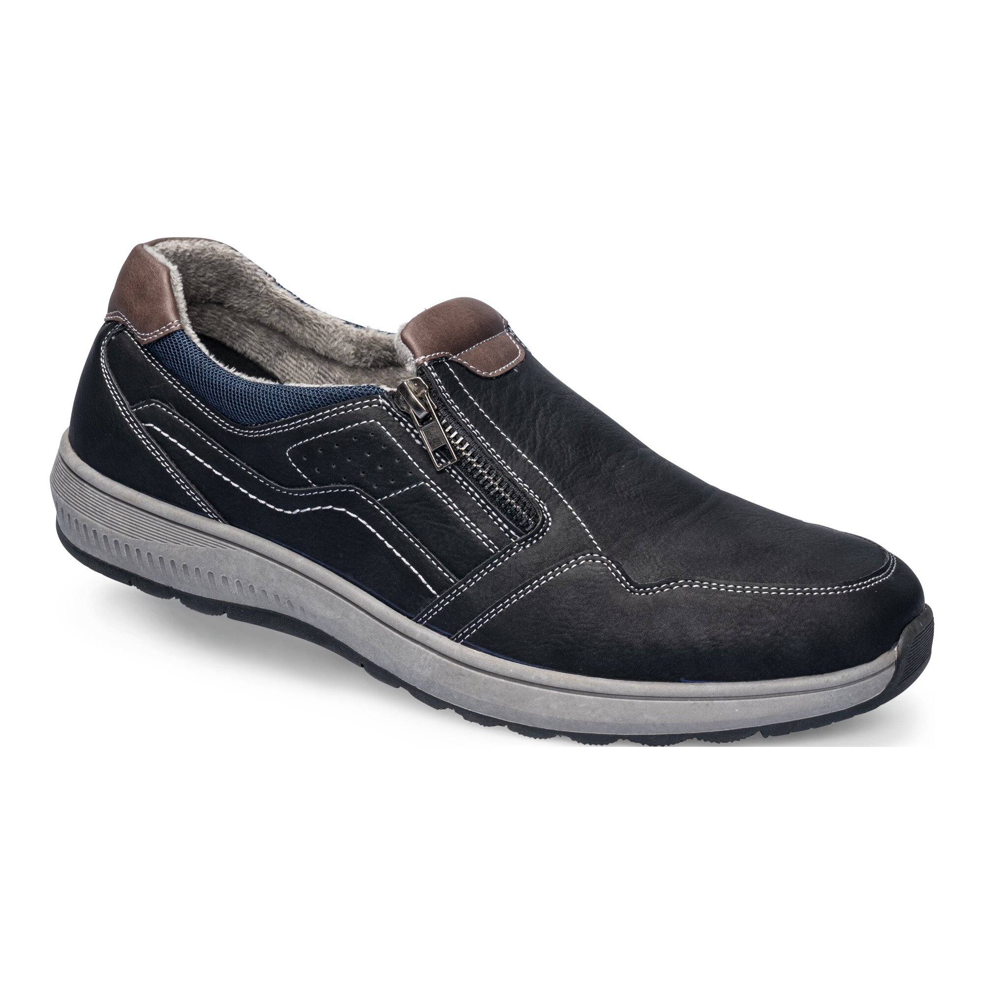 Wärme-Komfort-Slipper „Werner“ 42 schwarz