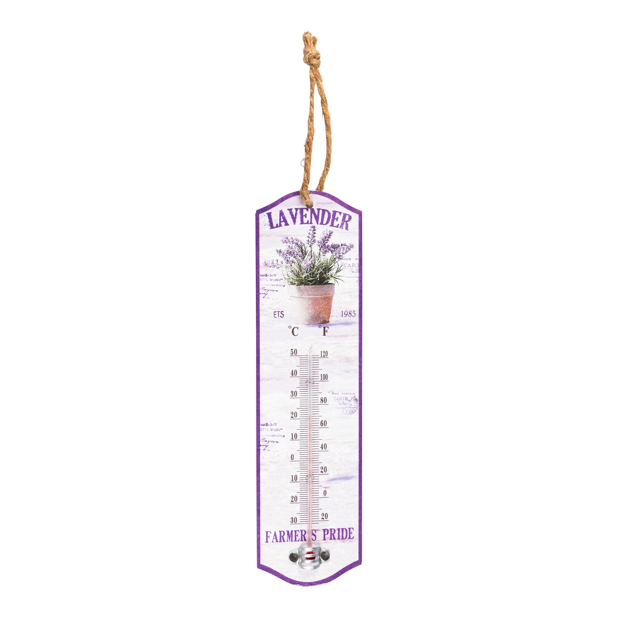 Thermomètre «Lavande»