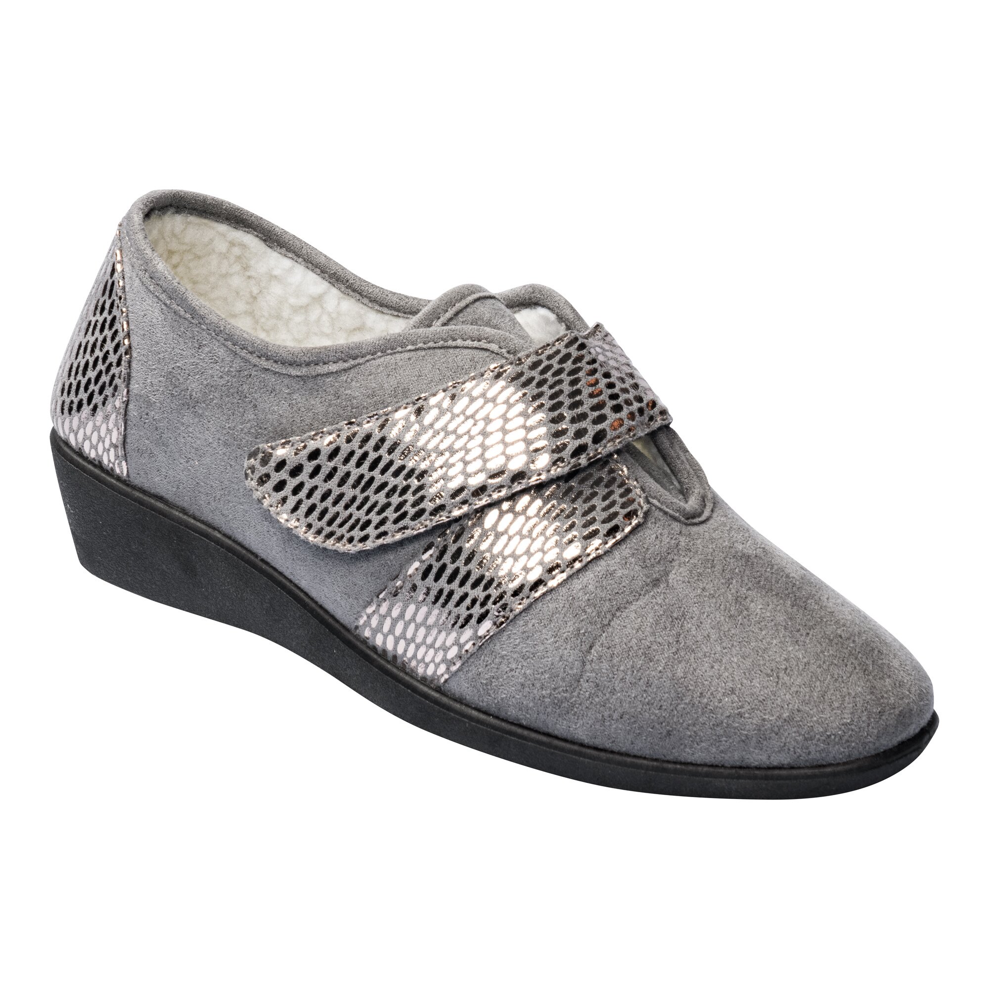 Chaussons à scratch confort «Anna»