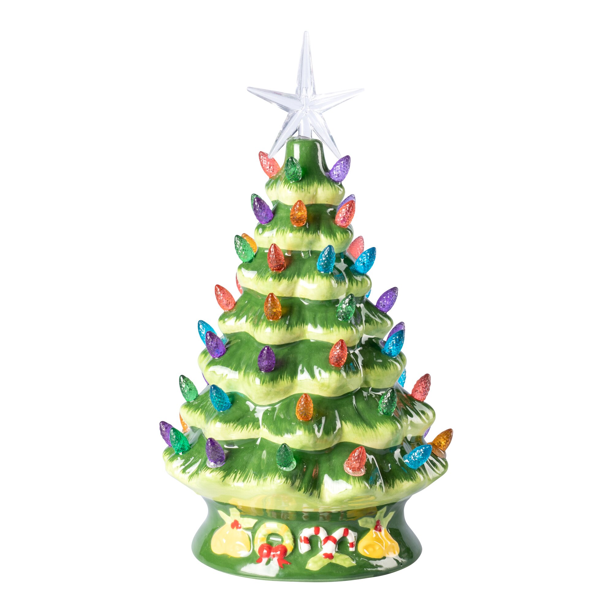 Sapin de Noël en céramique à LED