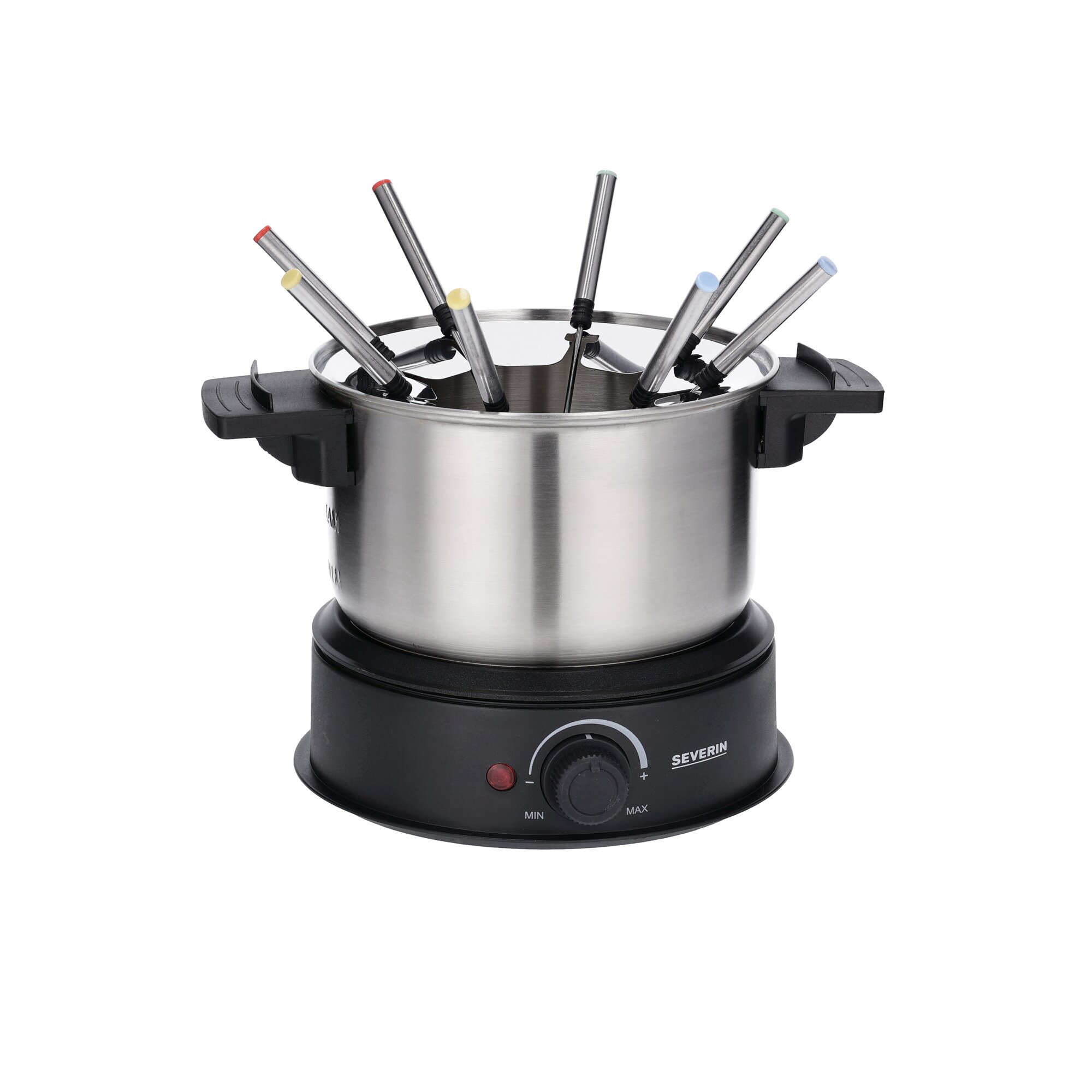 SEVERIN Fondue silber schwarz