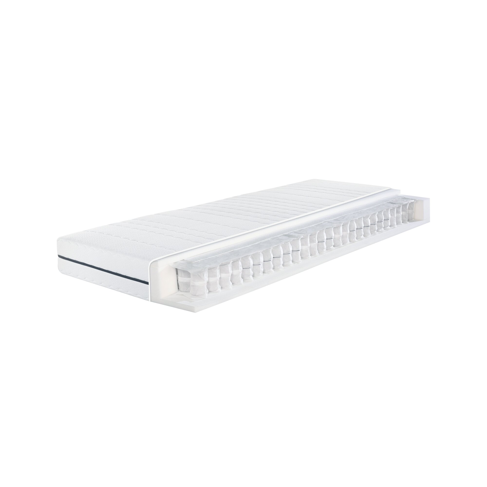 Matelas 7 zones à ressorts ensachés «Megax Komfort T»