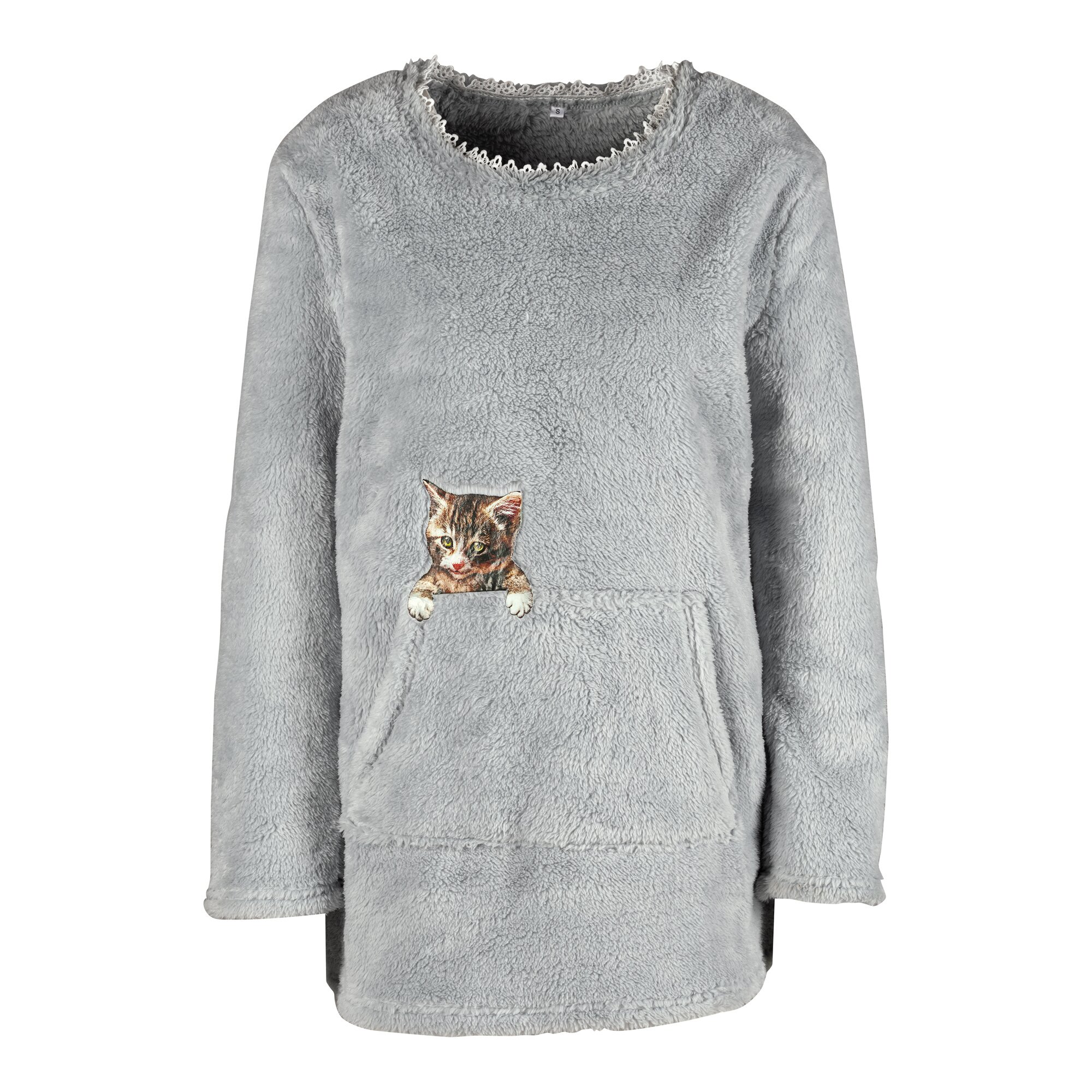 Kuschel-Pullover "Kater Carlo"
