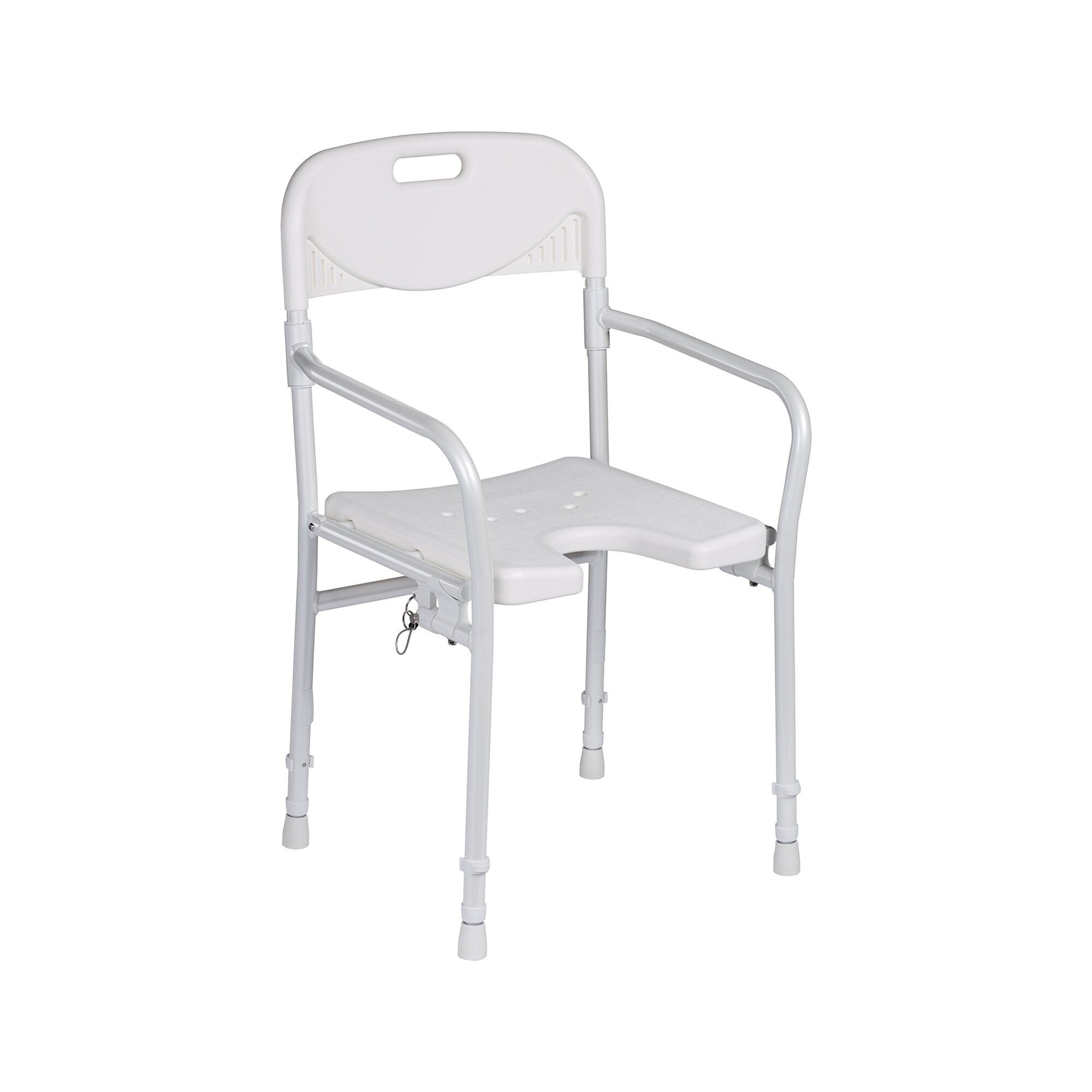 Chaise de douche pliante