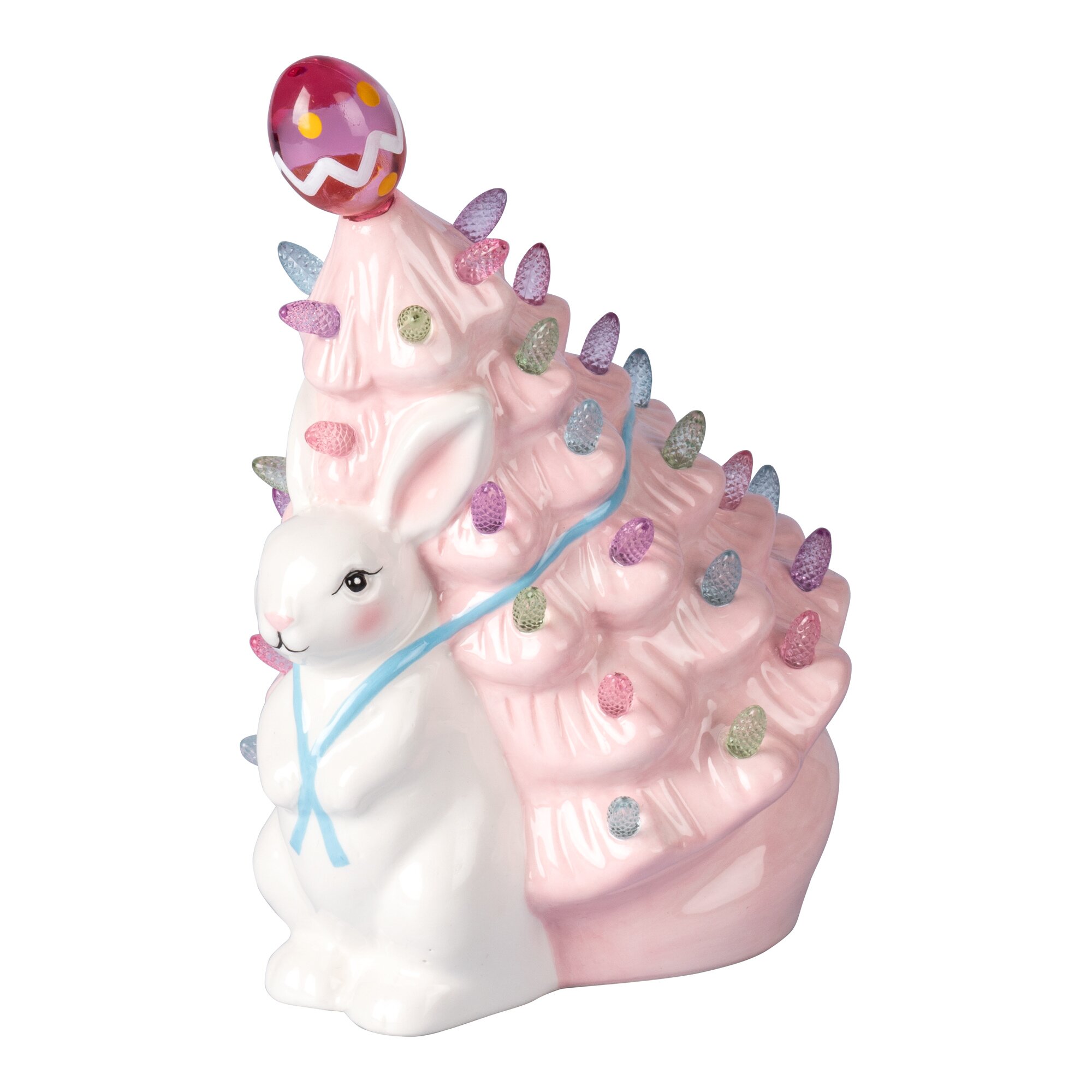 Lapin de Pâques avec ­sapin de Noël