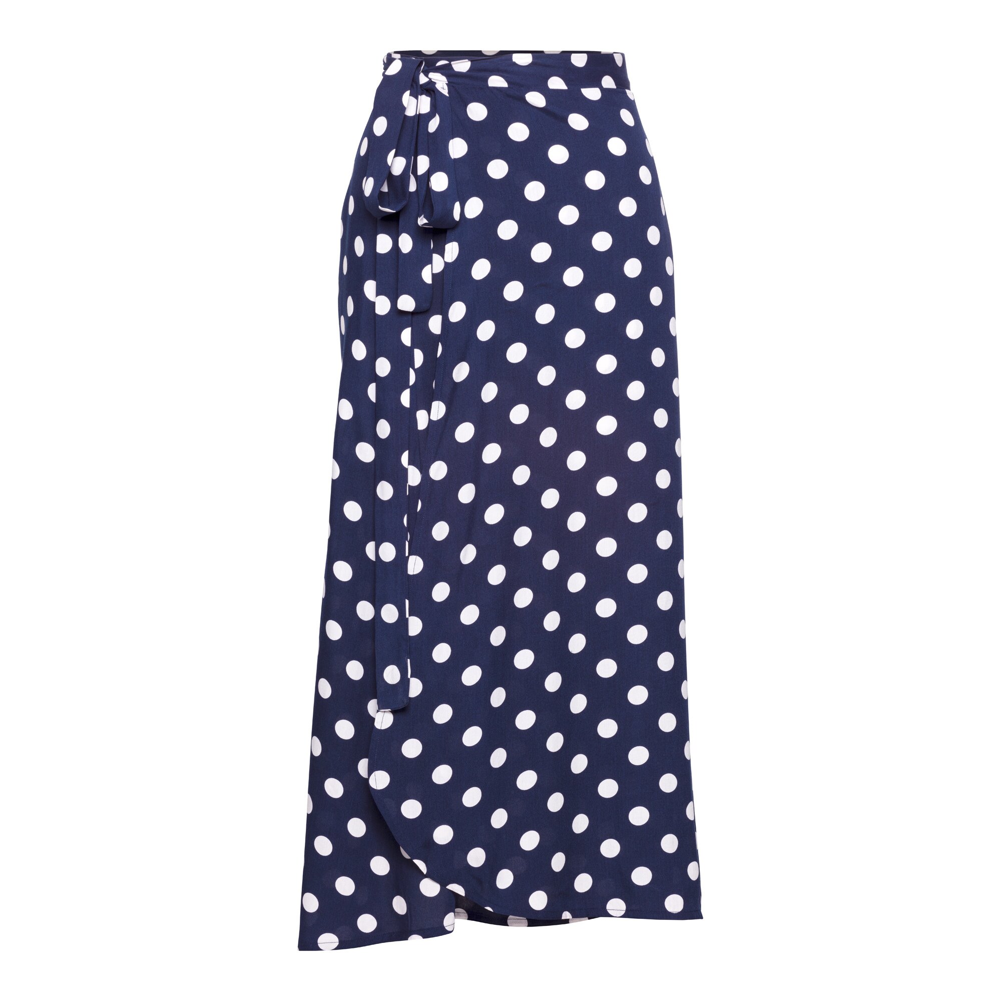 Jupe portefeuille «pois»