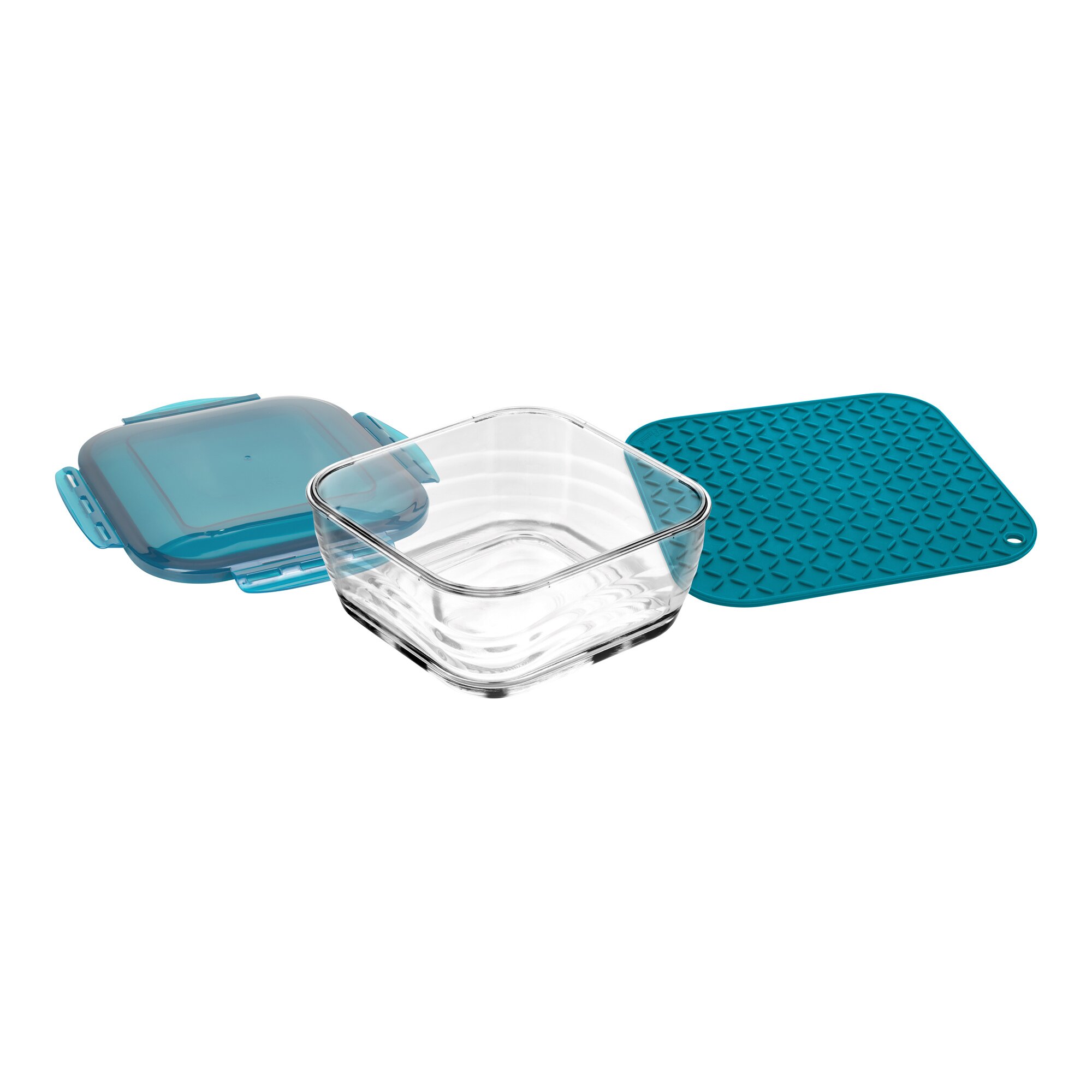 Set bol en verre «Nicer Dicer Chef Professional» 2,8 l, 3 pièces