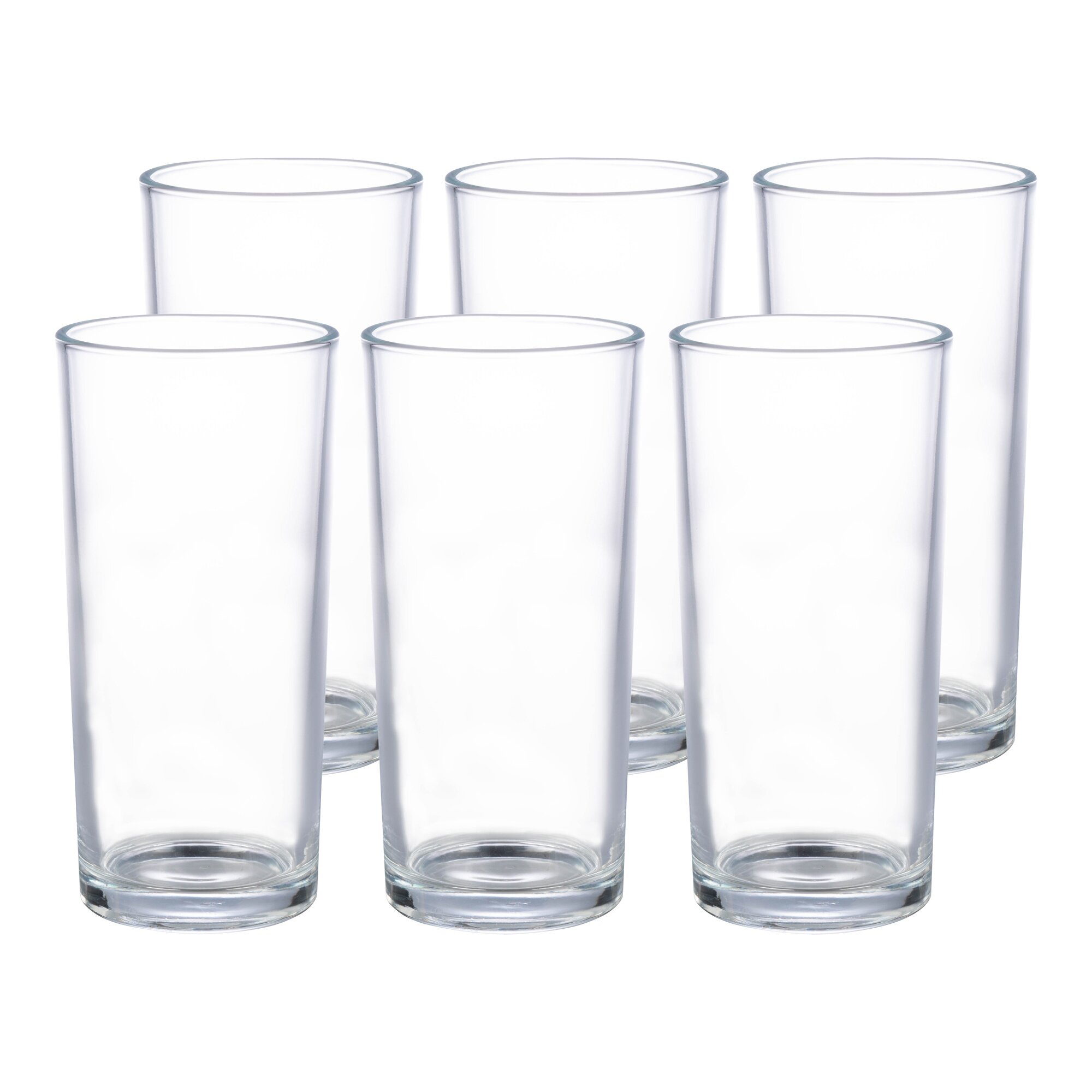 Lot de verres à boire, 6 pces de 400 ml
