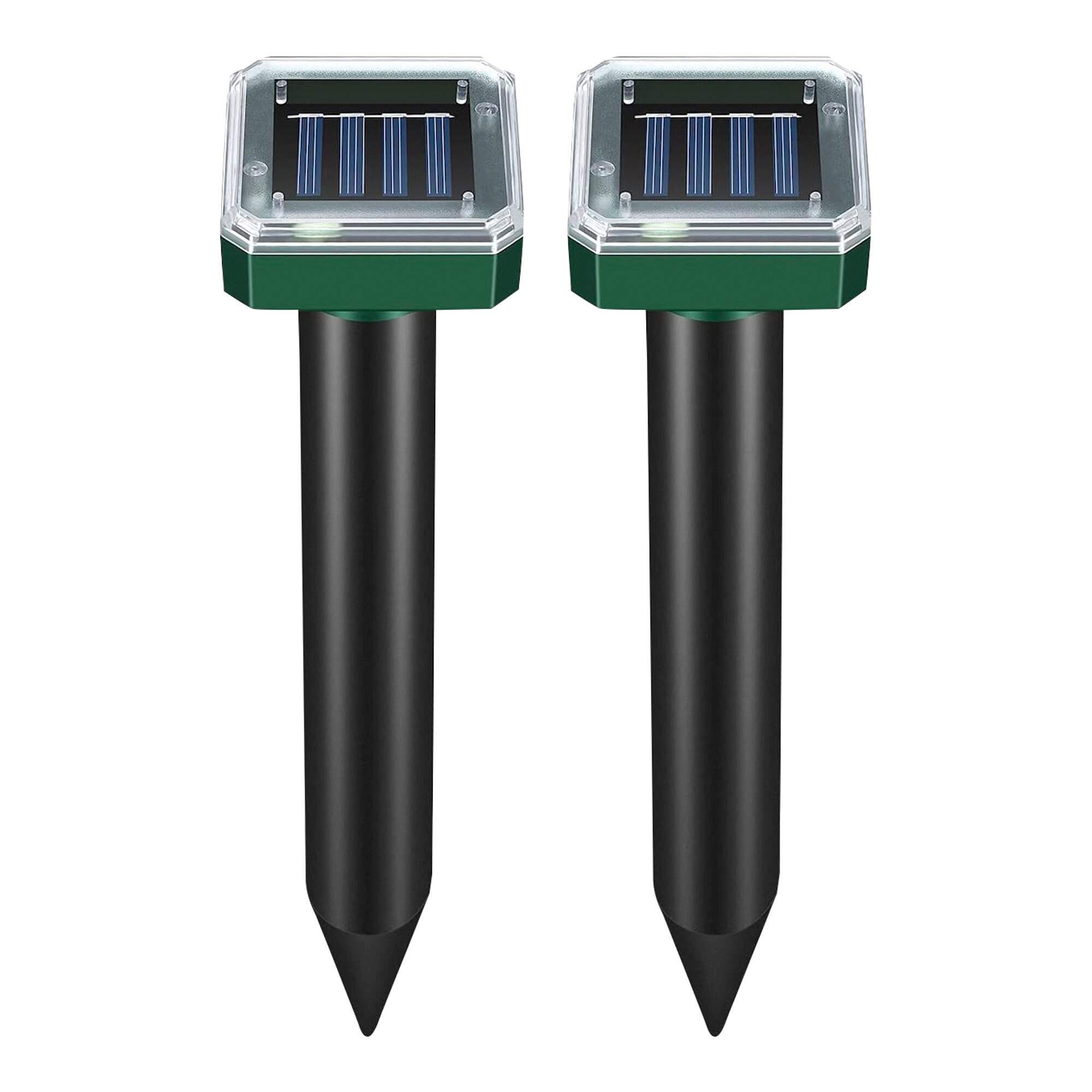 Solar-Maulwurfvertreiber, 2 Stück